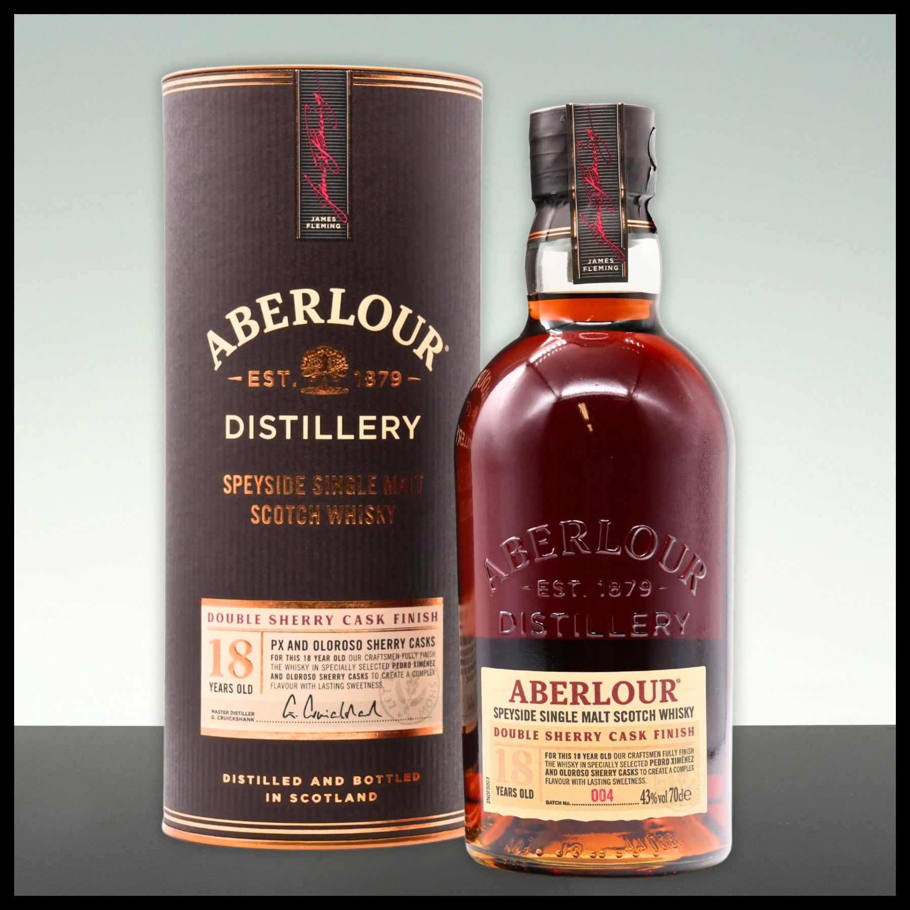 Aberlour 18 YO Double Sherry Cask Finish Whisky 0,7L - 43% Vol.