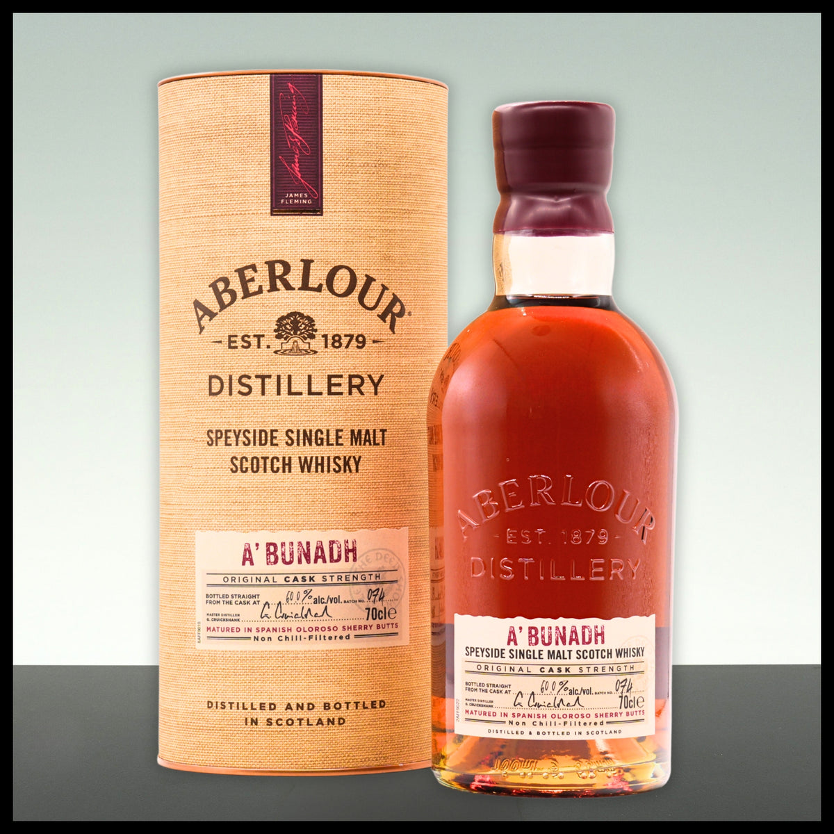 Aberlour a'bunadh Cask Strength Batch 74 0,7L - 60% Vol. - Trinklusiv