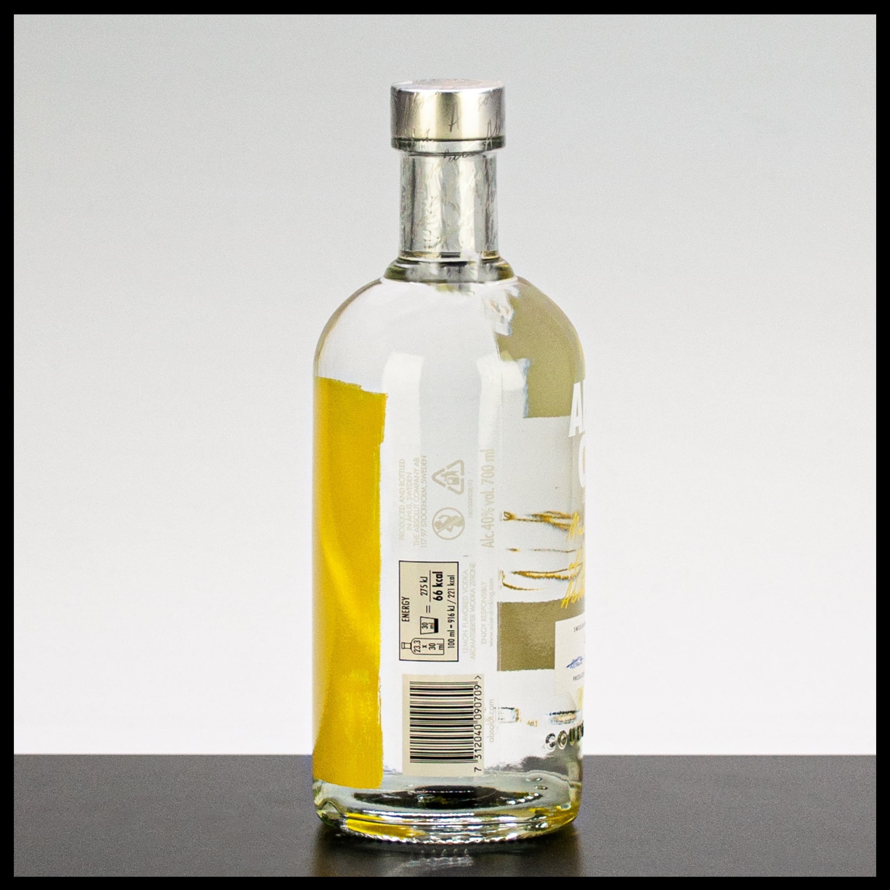 Absolut Vodka Citron 0,7L - 40% Vol. - Trinklusiv