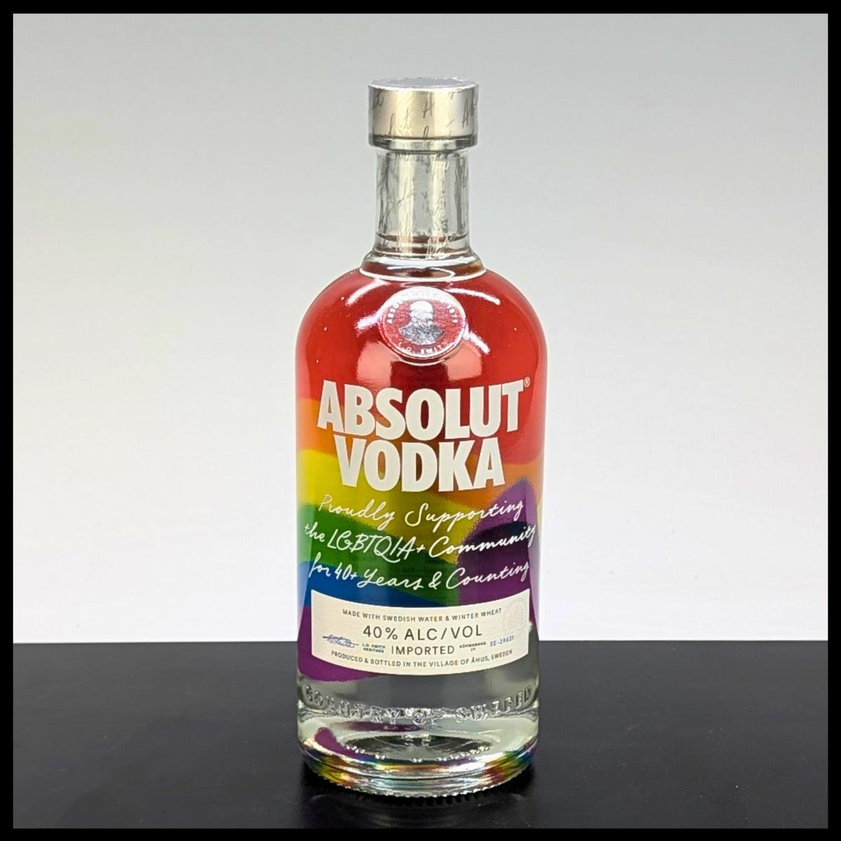 Absolut Vodka Pride Rainbow Edition 0,7L - 40% Vol. - Trinklusiv