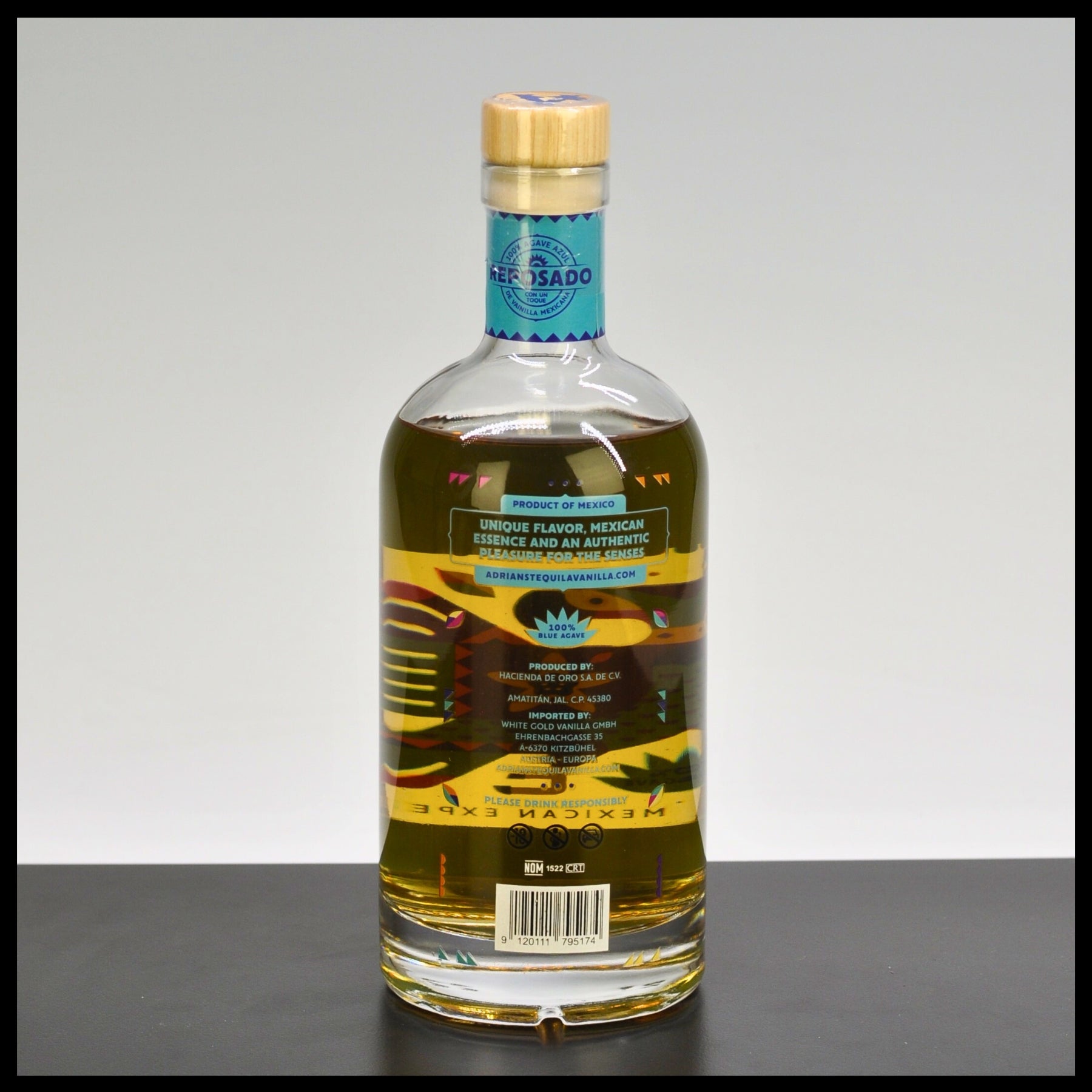 Adrian's Tequila Vanilla Reposado 0,7L - 40% Vol.