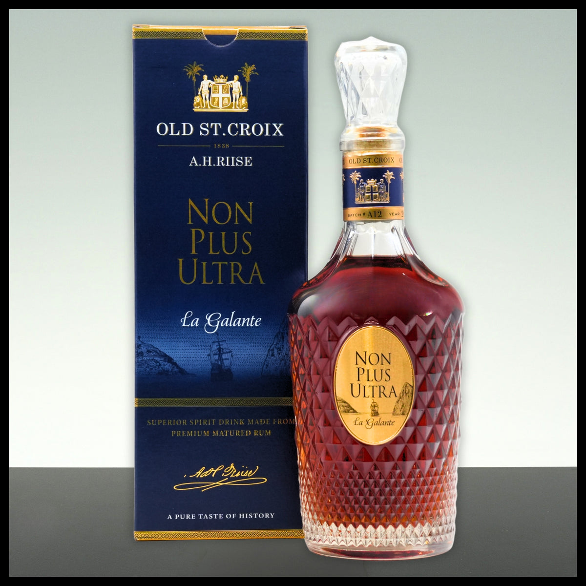 A.H. Riise Non Plus Ultra La Galante 0,7L - 43,4% Vol. - Trinklusiv