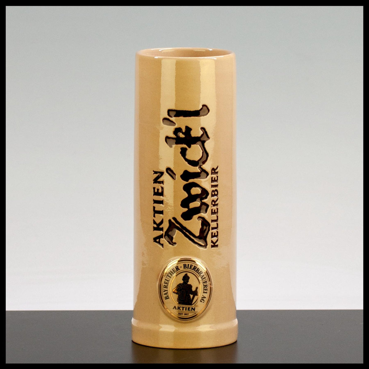Aktien Zwickl Kellerbier Bierkrug 0,5L - Trinklusiv