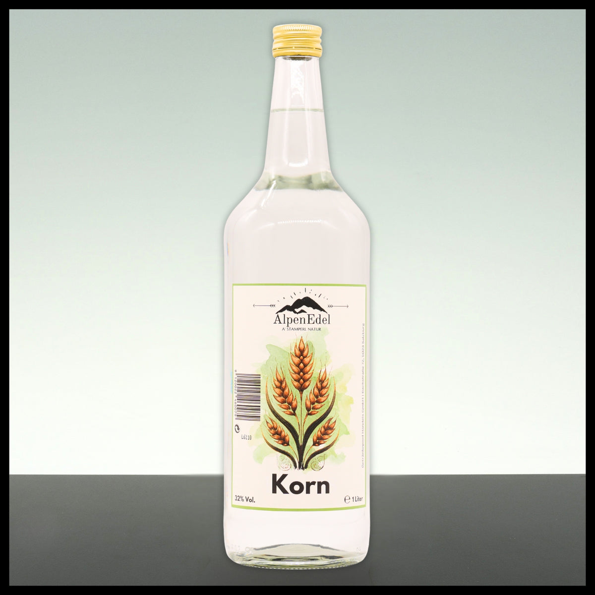 AlpenEdel Korn 1L - 32% Vol. - Trinklusiv