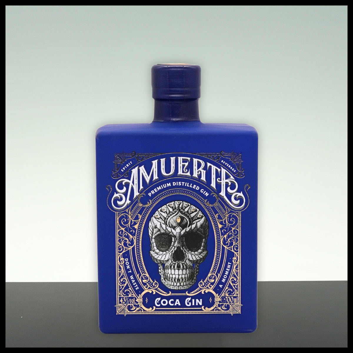 Amuerte Coca Leaf Gin Blue Edition 0,7L - 43% Vol. - Trinklusiv
