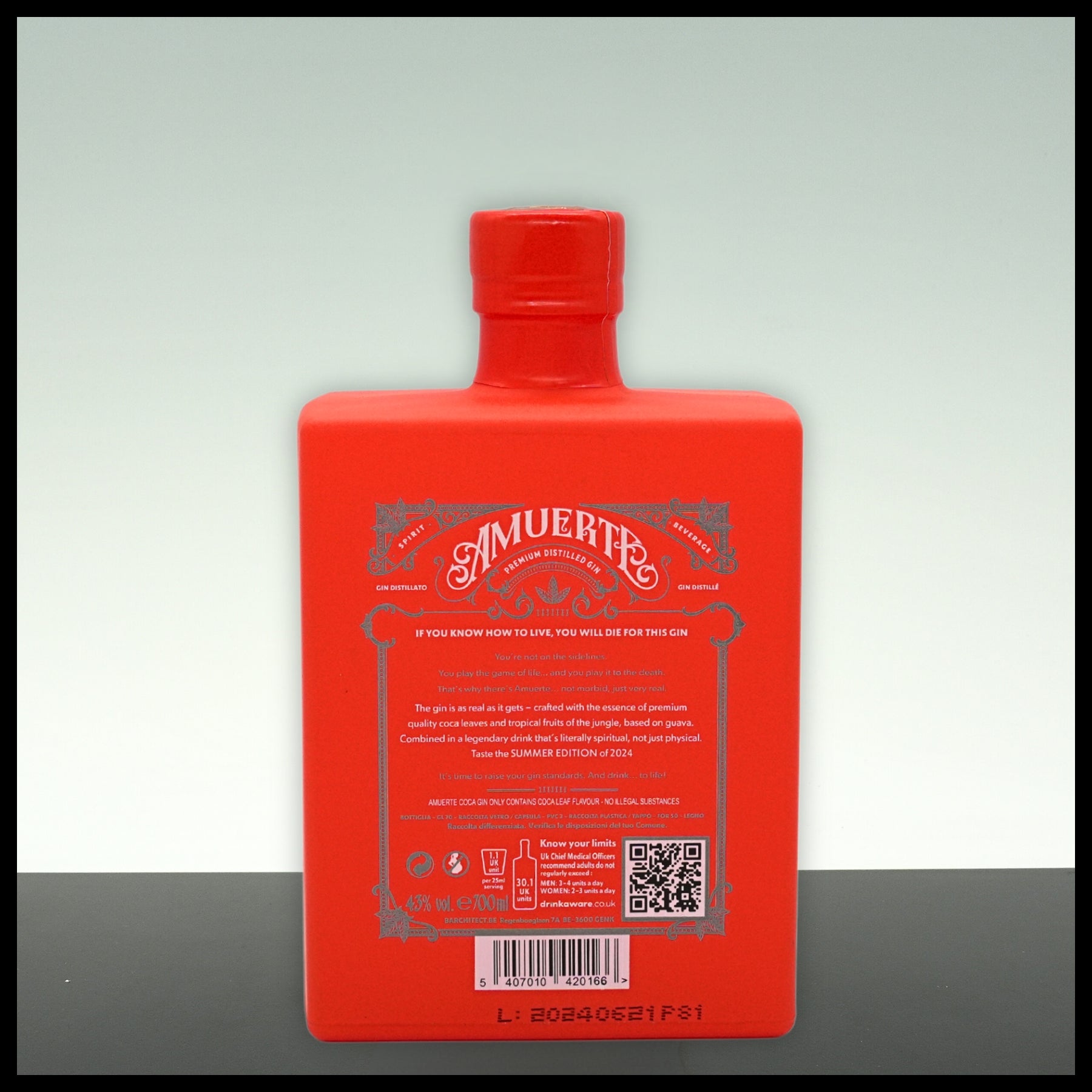 Amuerte Coca Leaf Gin Orange Limited Edition 0,7L - 43% Vol. - Trinklusiv