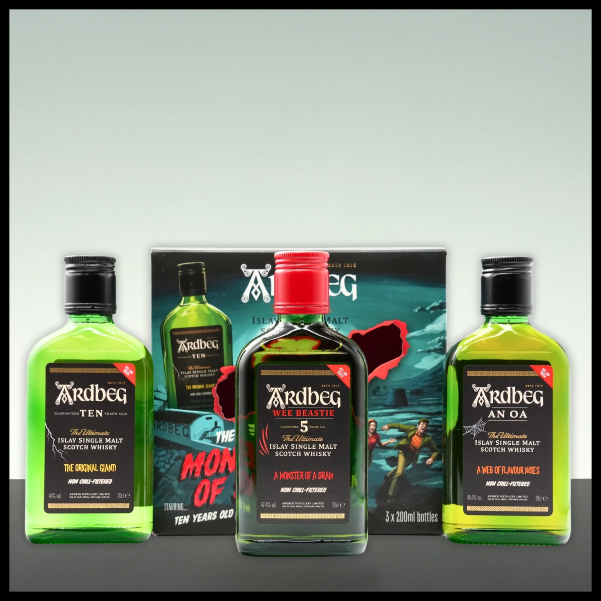 Ardbeg The Three Monsters of Smoke 3x 0,2L - Trinklusiv