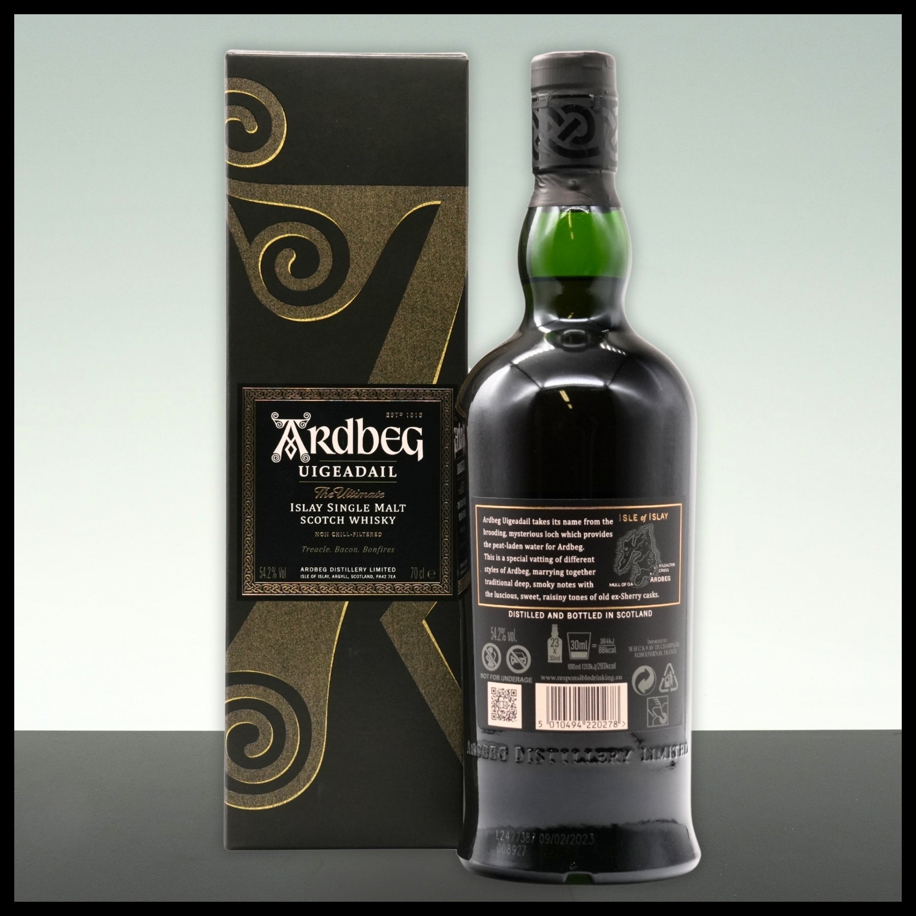Ardbeg Uigeadail Islay Single Malt Whisky 0,7L - 54,2% Vol. - Trinklusiv