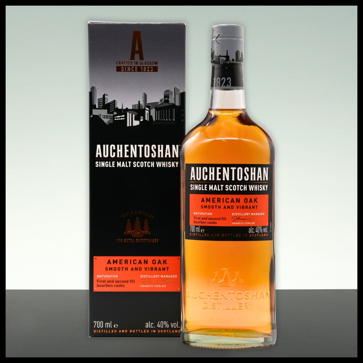 Auchentoshan American Oak Single Malt Whisky 0,7L - 40% Vol. - Trinklusiv