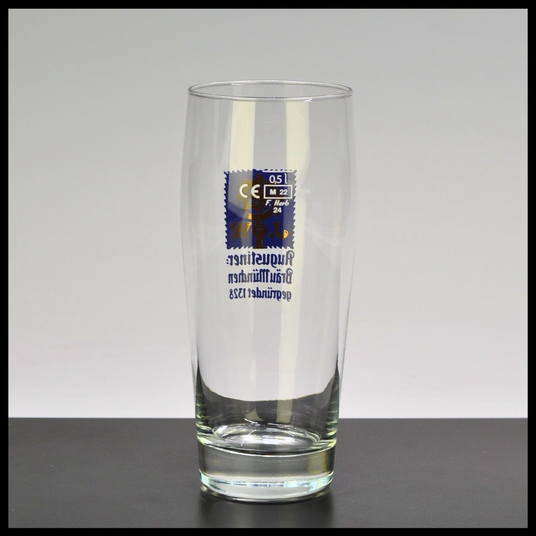 Augustinerbräu München Bierglas 0,5L - Trinklusiv