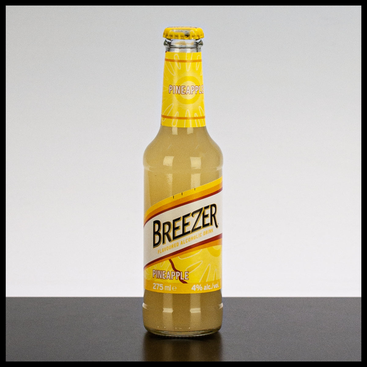 Bacardi Breezer Pineapple 0,275L - 4% Vol. - Trinklusiv