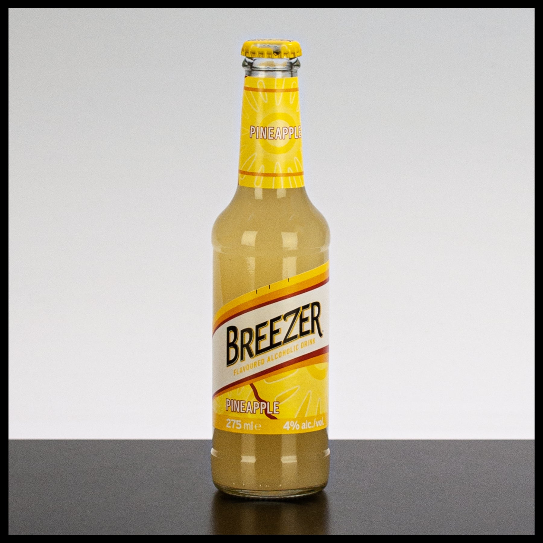 Bacardi Breezer Pineapple 0,275L - 4% Vol. - Trinklusiv