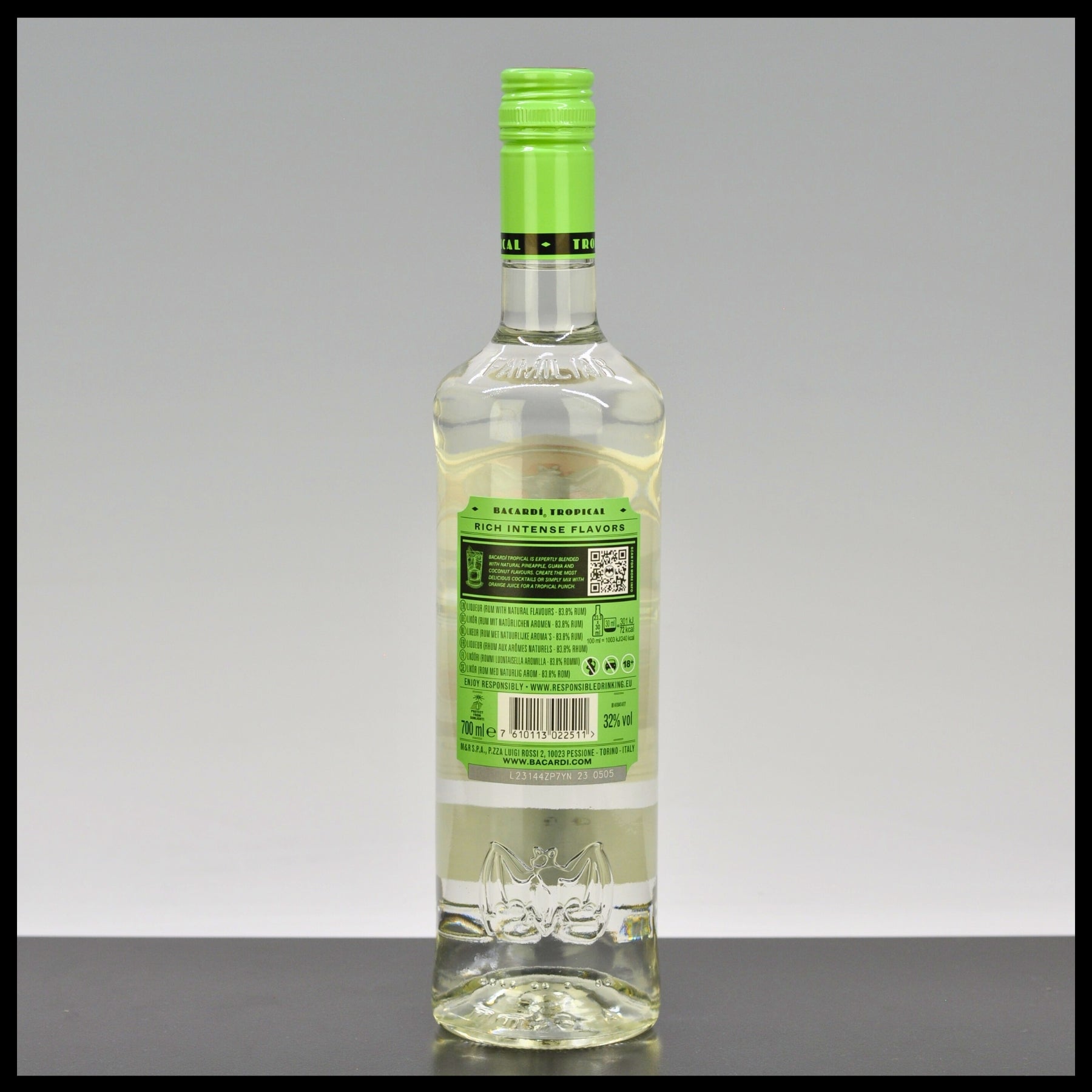 Bacardi Tropical 0,7L - 27% Vol. - Trinklusiv