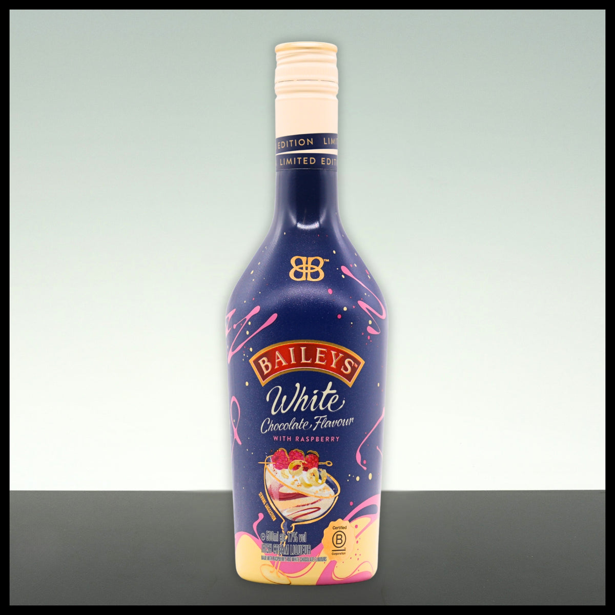 Baileys White Chocolate & Raspberry 0,5L - 17% Vol. - Trinklusiv