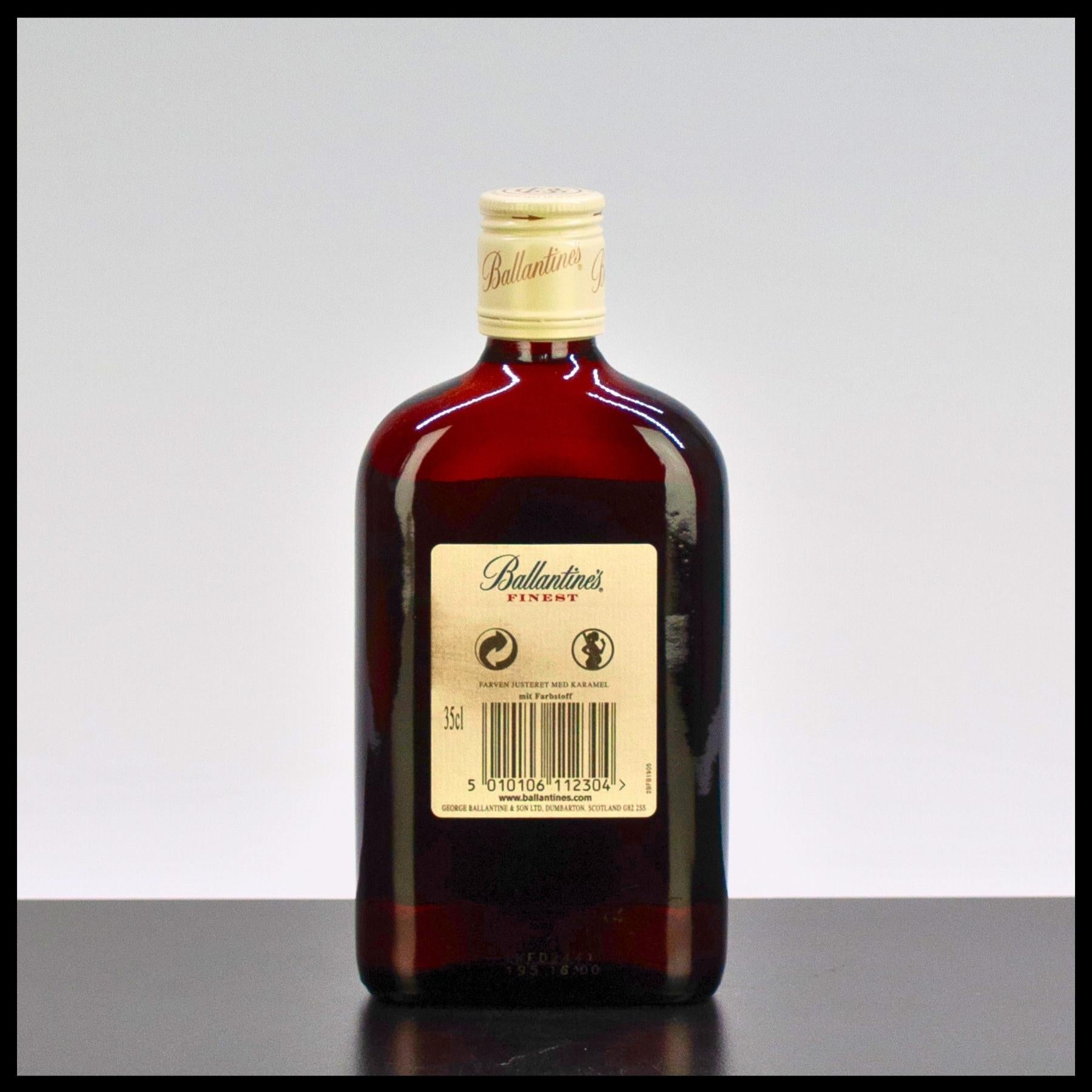 Ballantine's Finest Blended Whisky 0,35L - 40% Vol. - Trinklusiv
