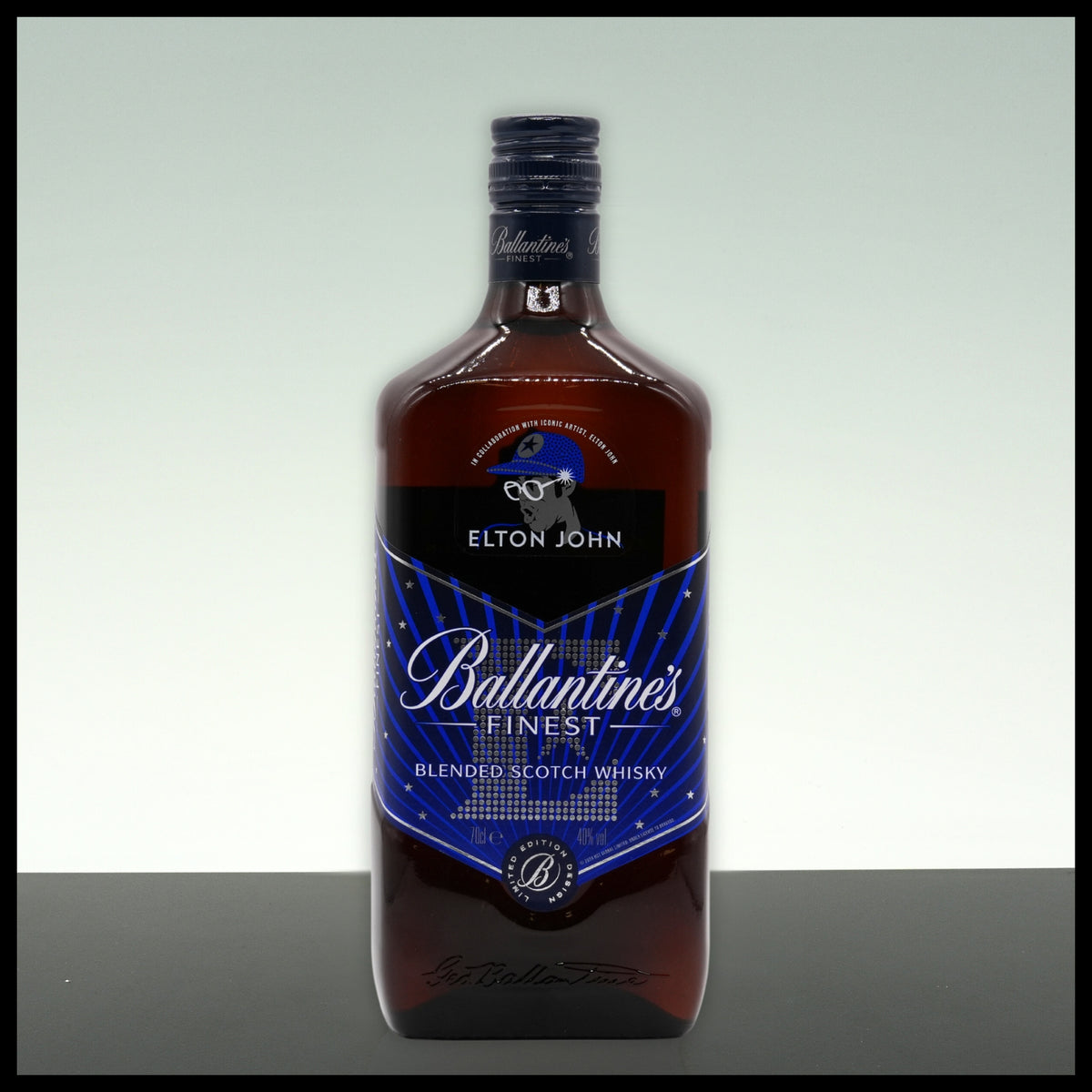Ballantine's Finest ELTON JOHN Limited Edition Whisky 0,7L - 40% Vol. - Trinklusiv