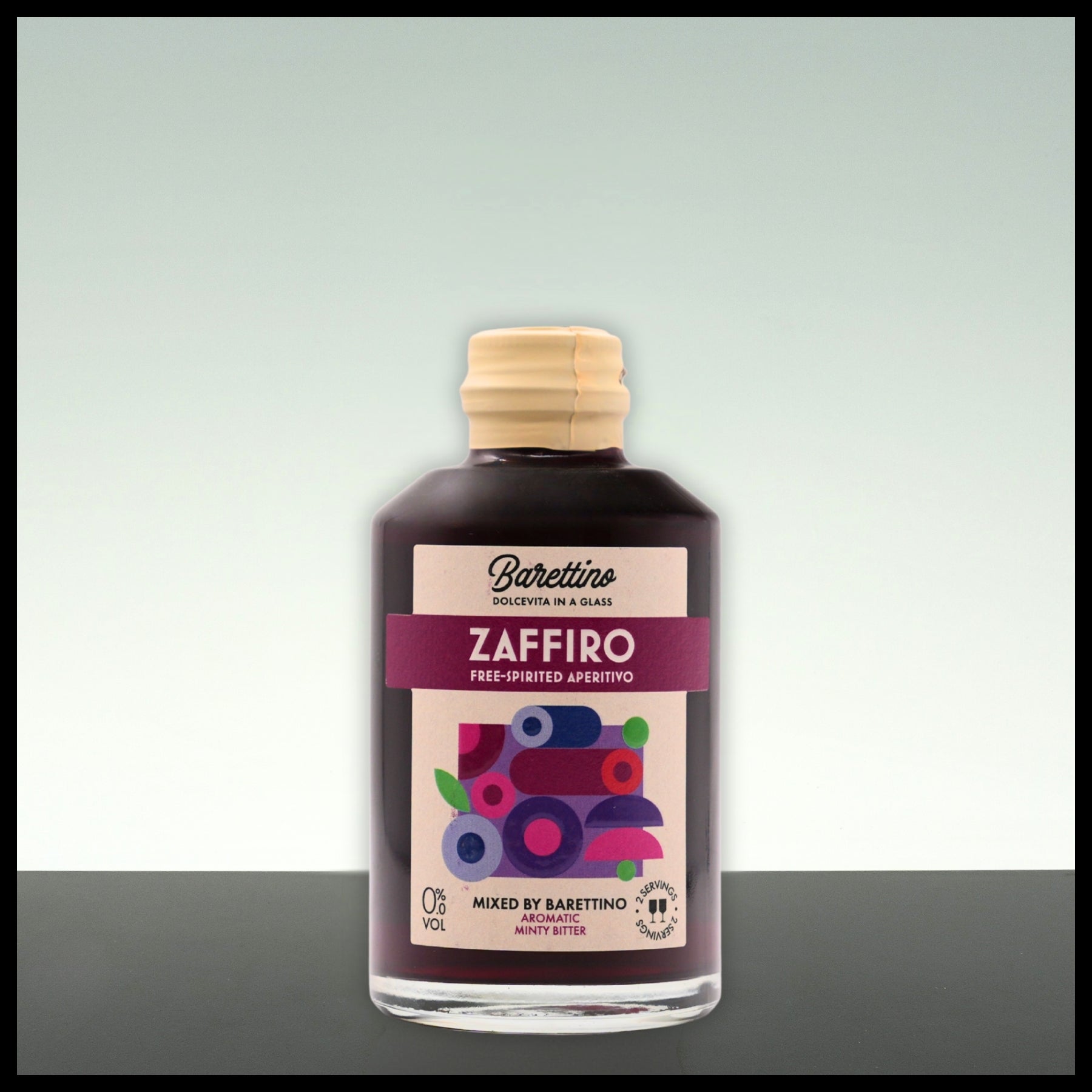 Barettino ZAFFIRO Alkoholfreier Aperitif 0,2L