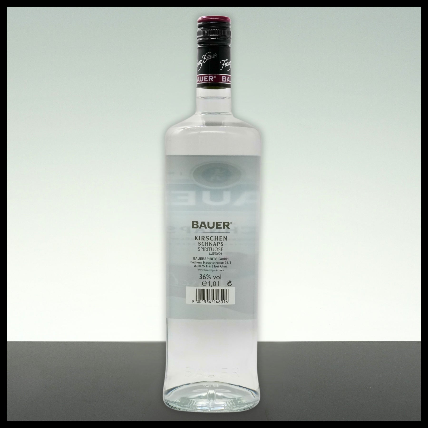 Bauer Kirschen Schnaps 1L - 36% Vol.