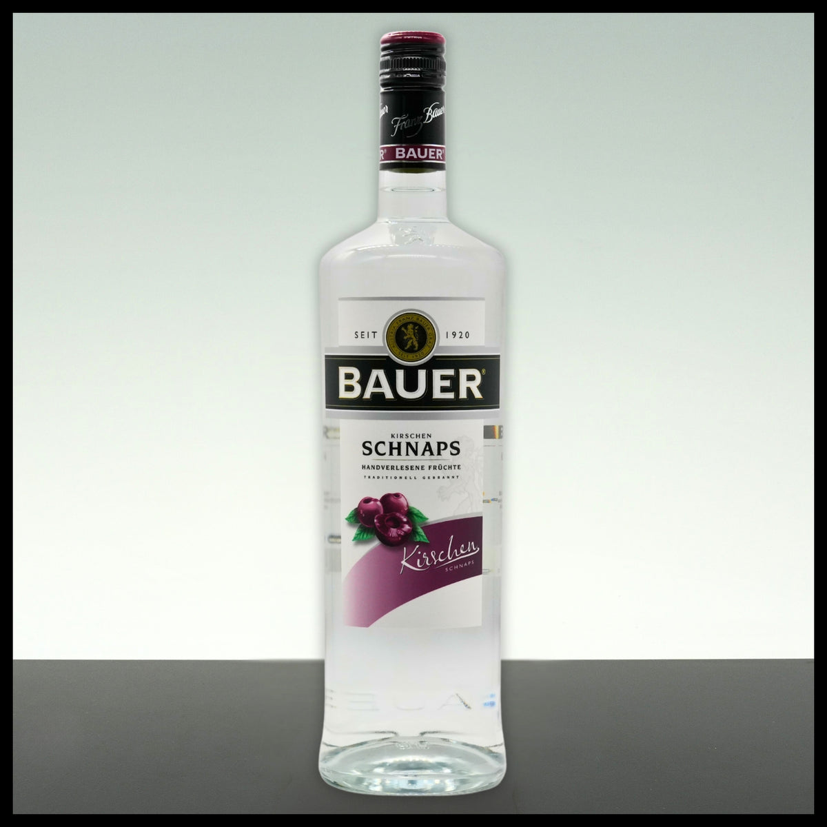Bauer Kirschen Schnaps 1L - 36% Vol. - Trinklusiv