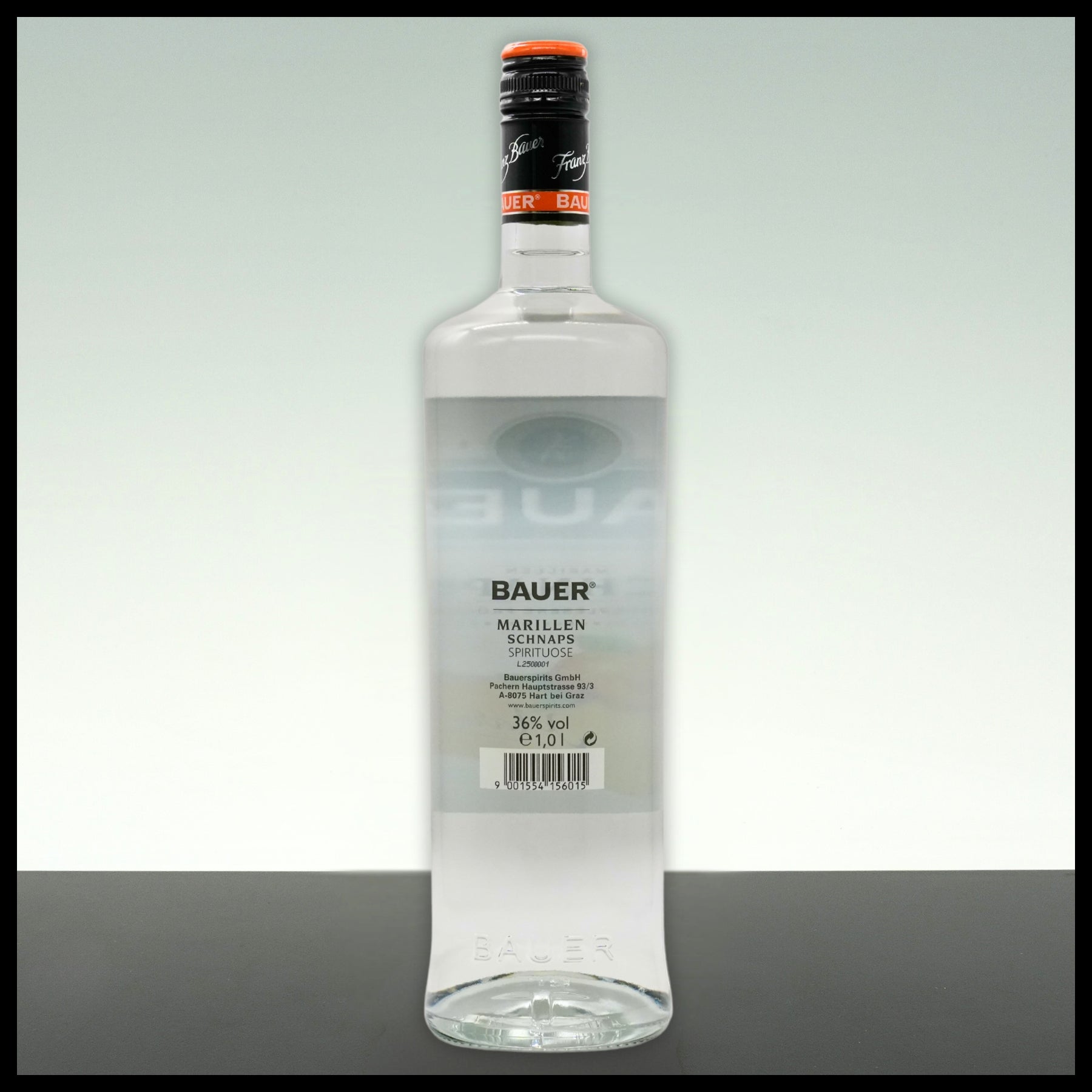 Bauer Marillen Schnaps 1L - 36% Vol.