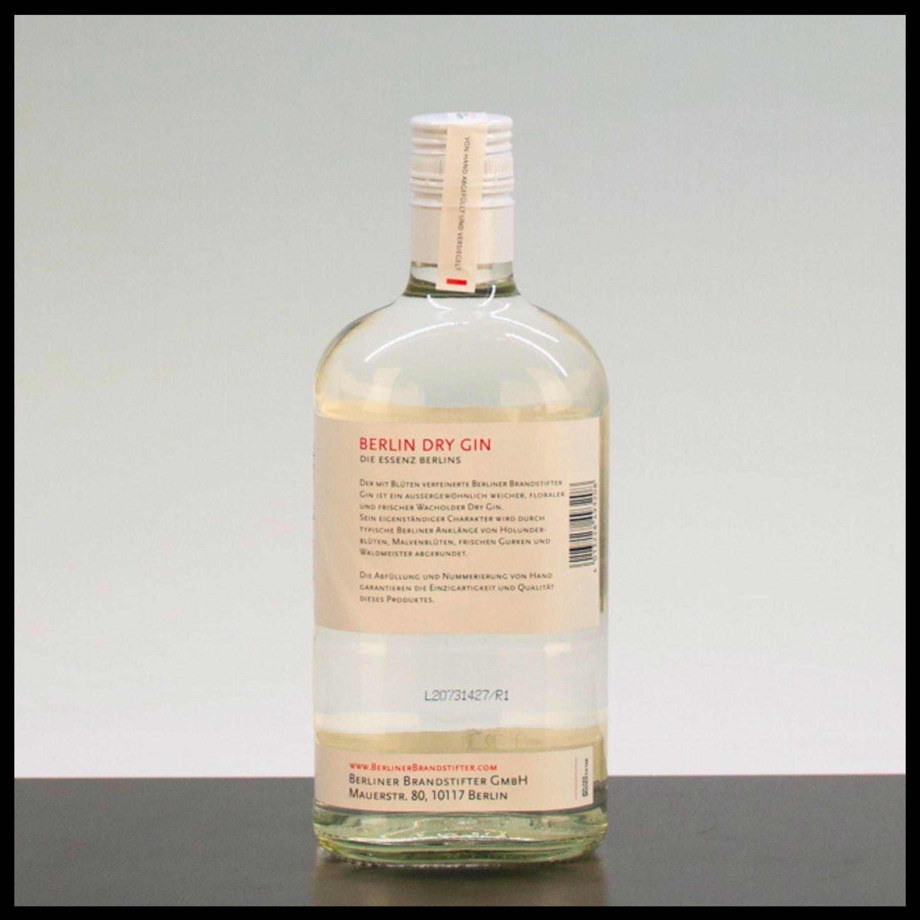 Berliner Brandstifter Gin 0,7L - 43,3% Vol. - Trinklusiv