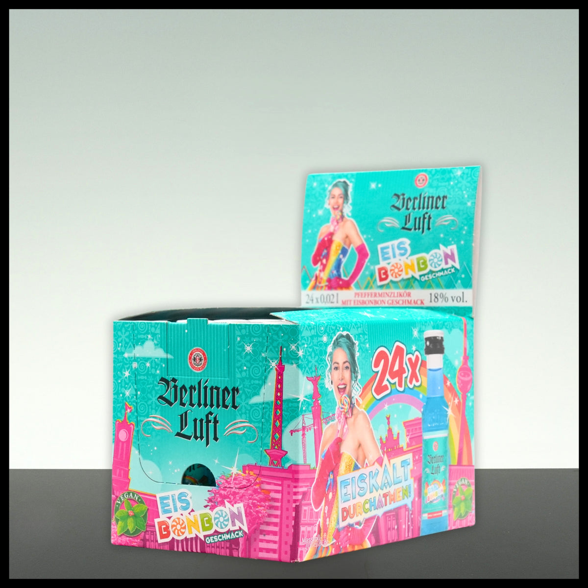 Berliner Luft Eisbonbon 24x 0,02L - 18% Vol. - Trinklusiv