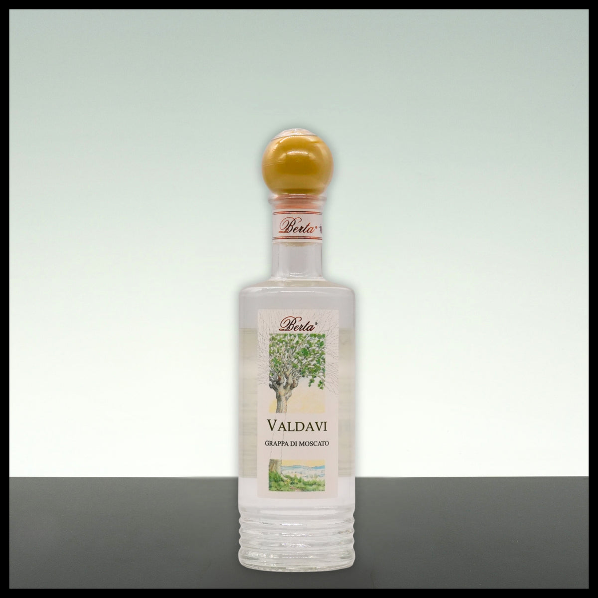 Berta Valdavi Grappa di Moscato 0,2L - 40% Vol. - Trinklusiv