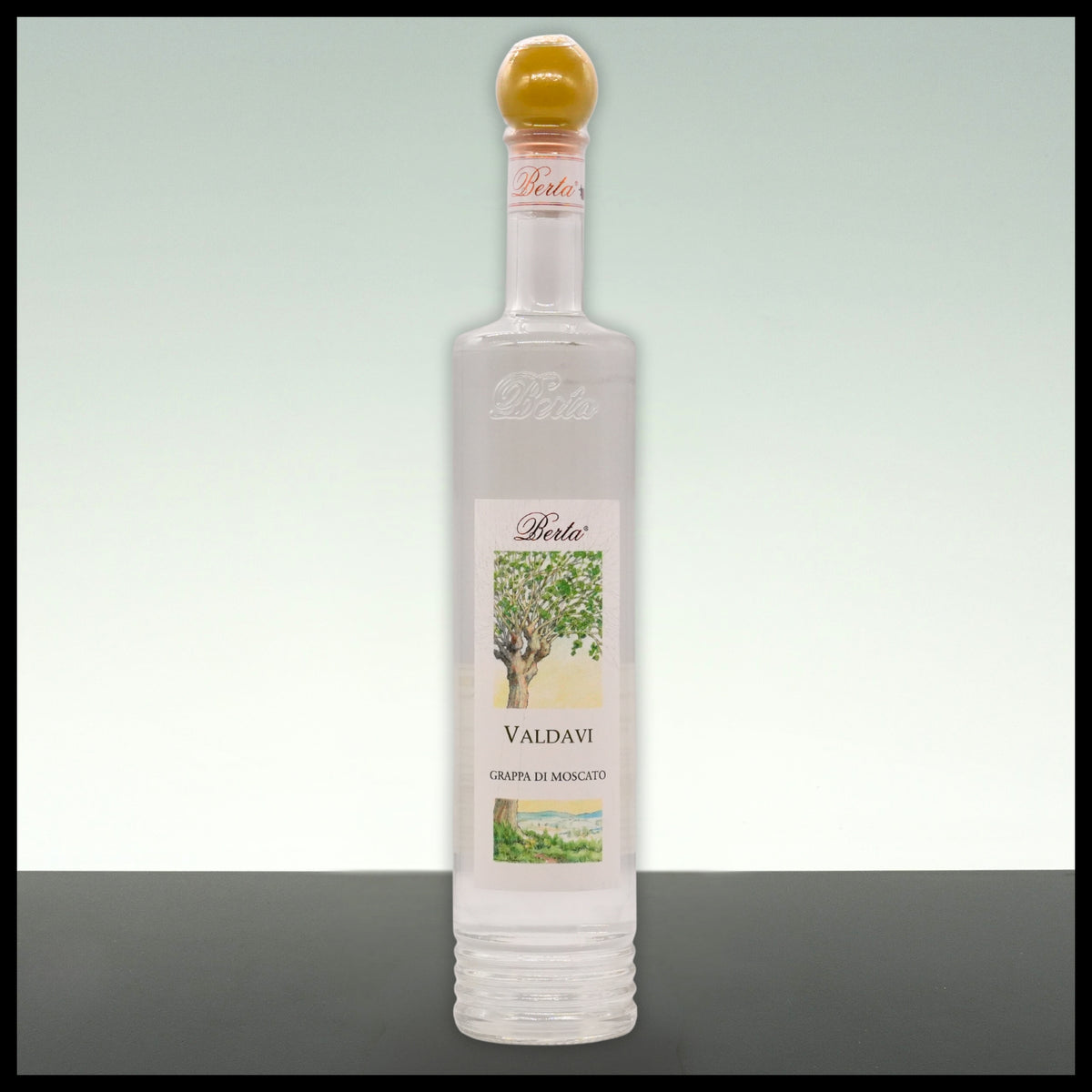 Berta Valdavi Grappa di Moscato 0,7L - 40% Vol. - Trinklusiv