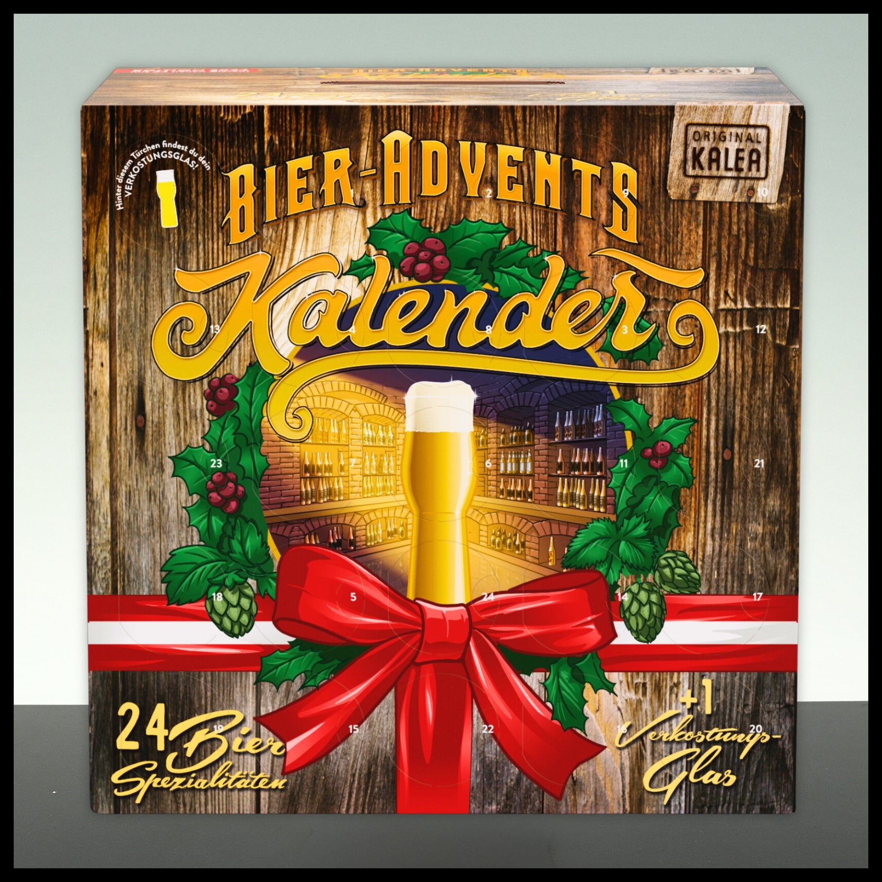 Bier Adventskalender 2024 24x 0,33L - Trinklusiv