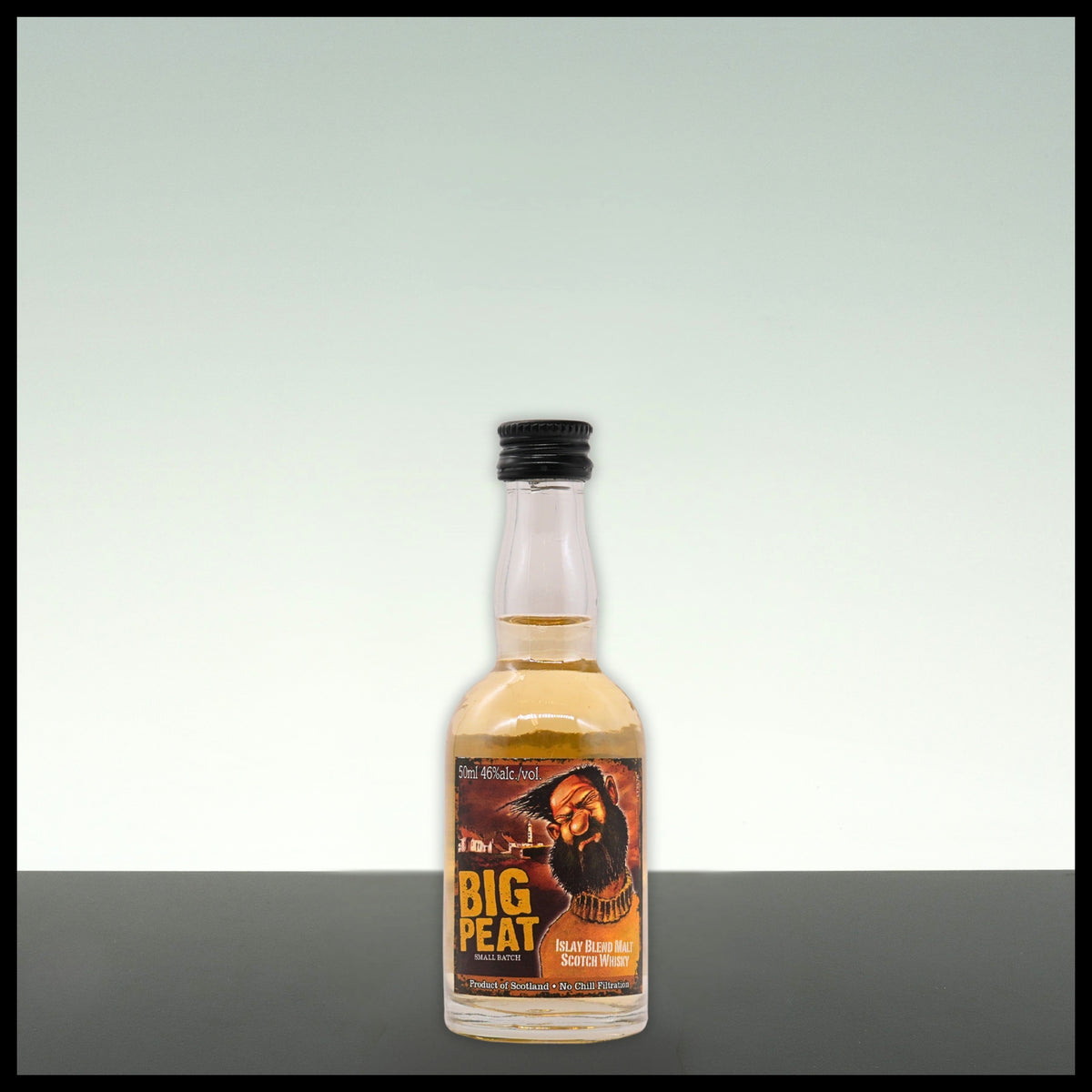 Big Peat Islay Blended Malt Whisky 0,05L - 46% Vol. - Trinklusiv