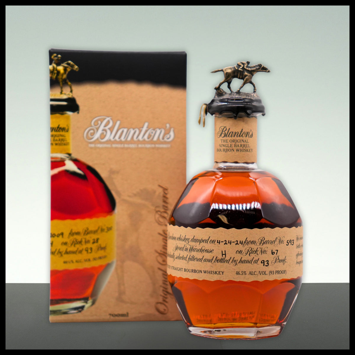 Blanton's Original Single Barrel Bourbon Whiskey 0,7L - 46,5% Vol. - Trinklusiv
