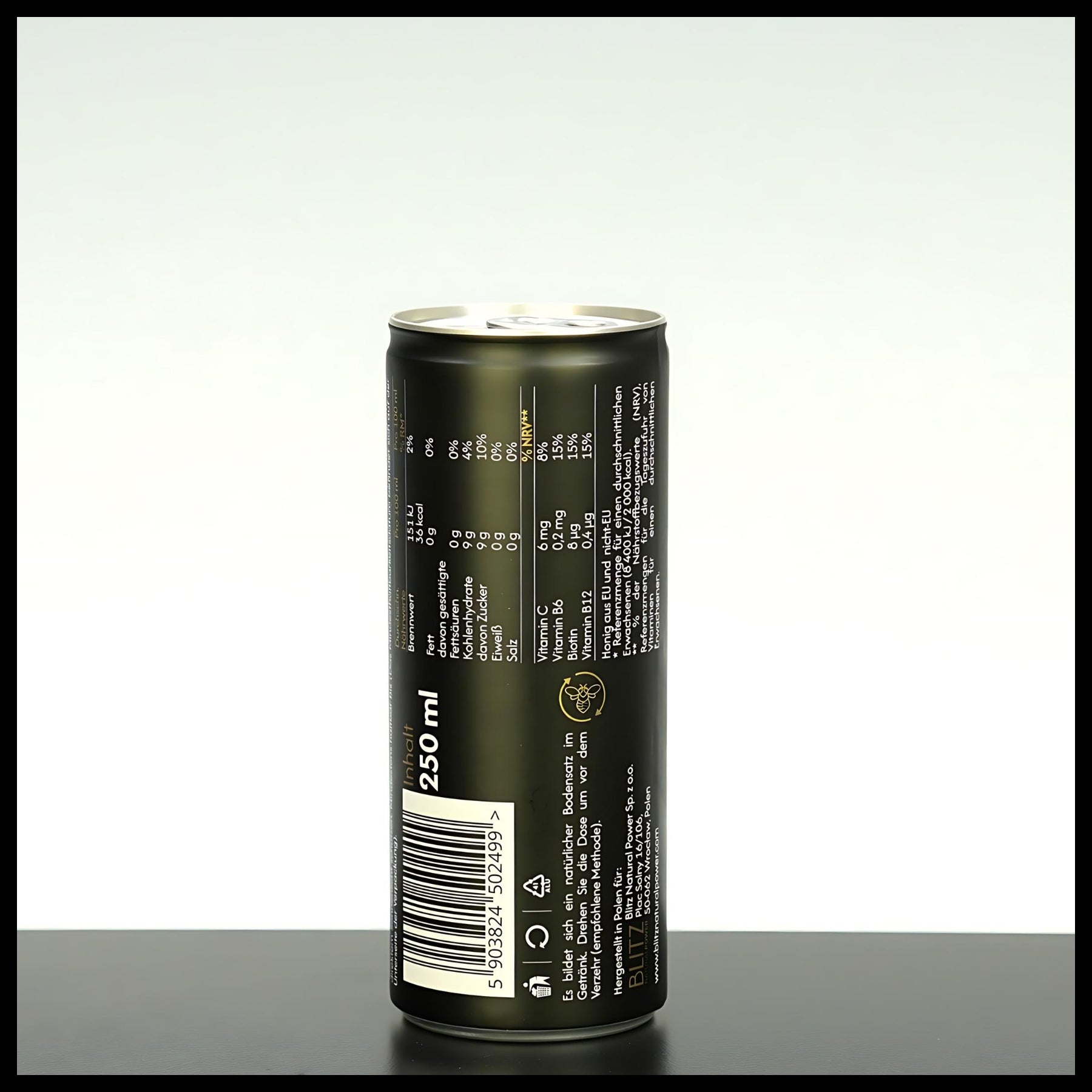 BLITZbee Natural Power 0,25L - Trinklusiv