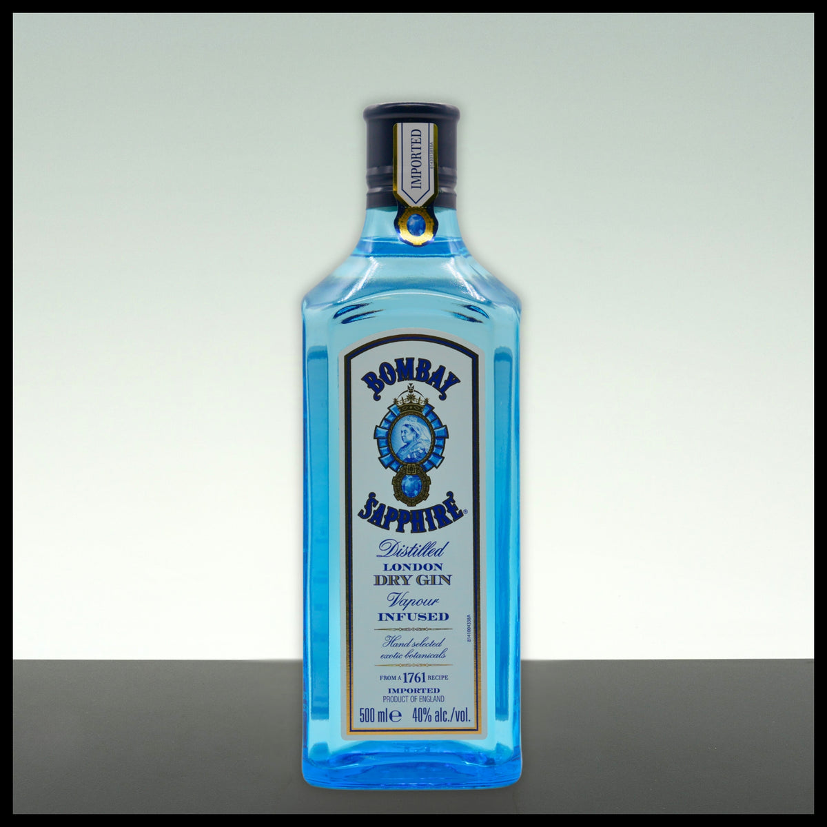 Bombay Sapphire London Dry Gin 0,5L - 40% Vol. - Trinklusiv