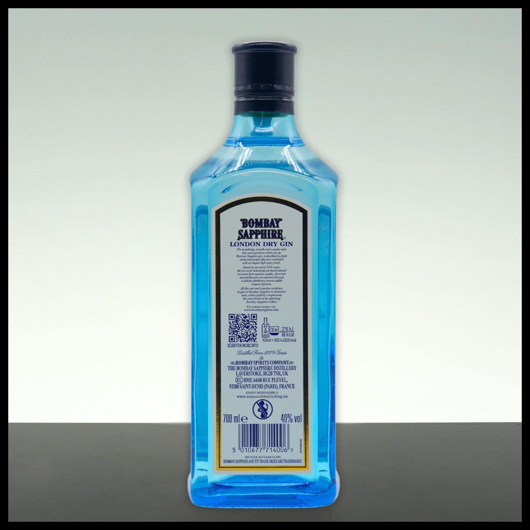 Bombay Sapphire London Dry Gin 0,7L - 40% Vol. - Trinklusiv