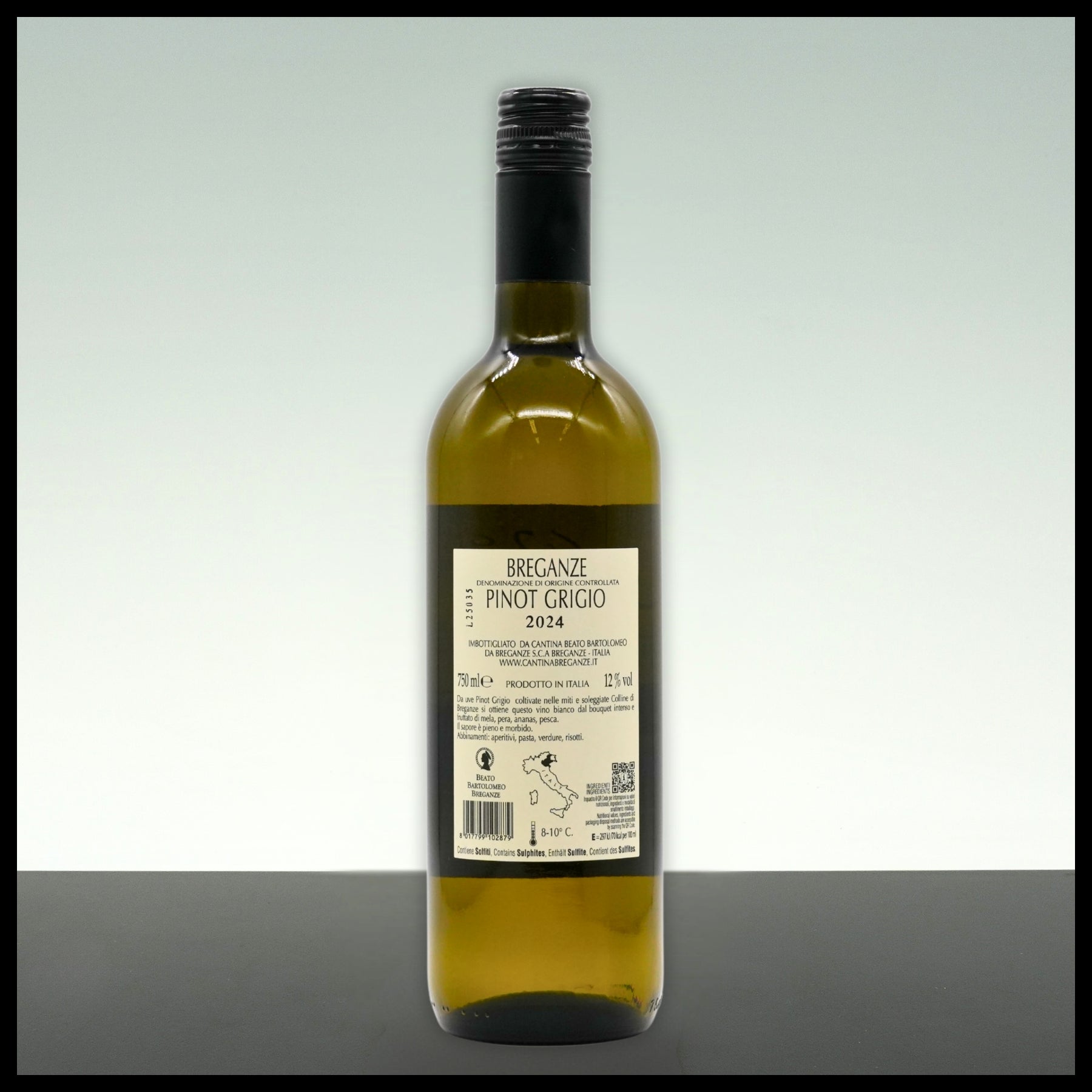 Breganze San Giorgio Pinot Grigio DOC 2024 0,75L - 12% Vol. - Trinklusiv