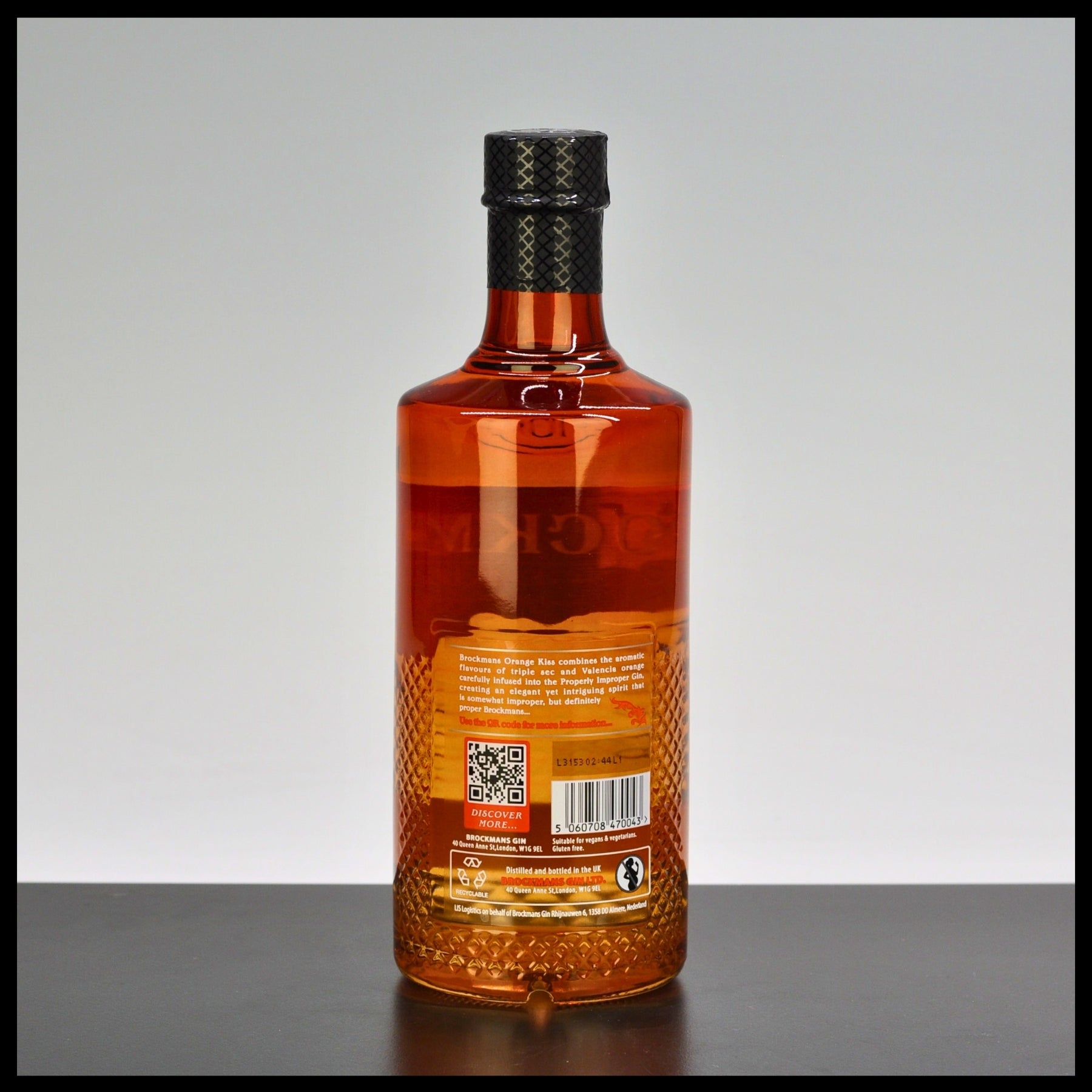 Brockmans Gin Orange Kiss 0,7L - 40% Vol. - Trinklusiv