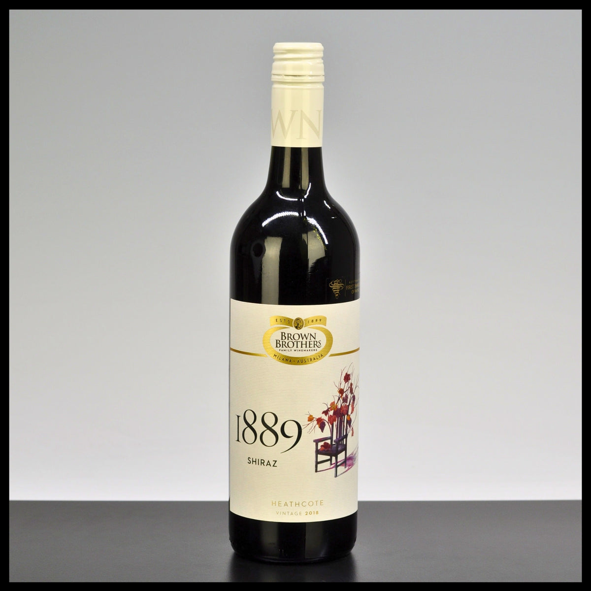 Brown Brothers 1889 Shiraz 2018 0,75L - 14,5% Vol. - Trinklusiv