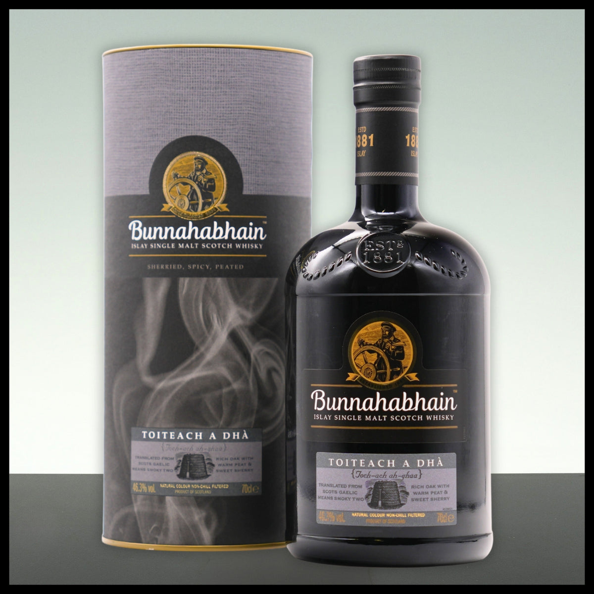 Bunnahabhain Toiteach A Dha Islay Single Malt Whisky 0,7L - 46,3% Vol. - Trinklusiv