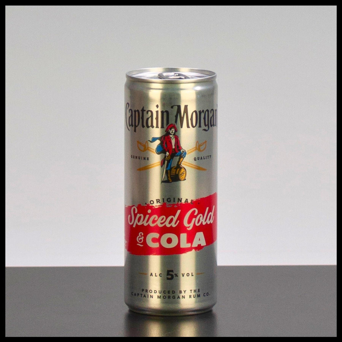 Captain Morgan & Cola 0,25L - 5% Vol.
