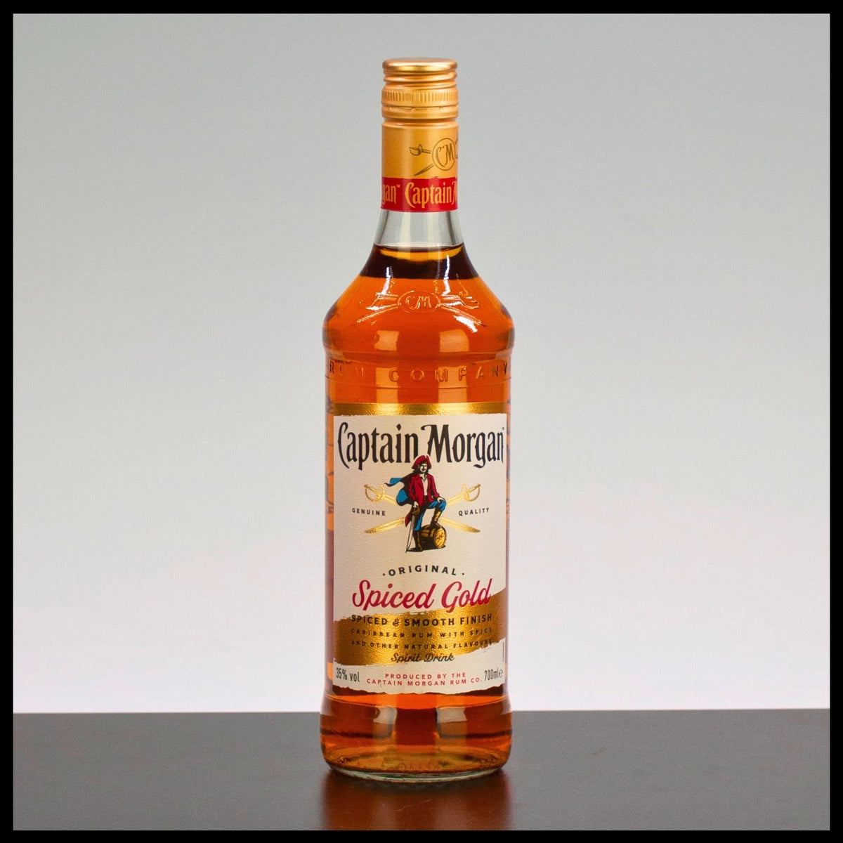 Captain Morgan Original Spiced Gold 0,7L - 35% Vol. - Trinklusiv