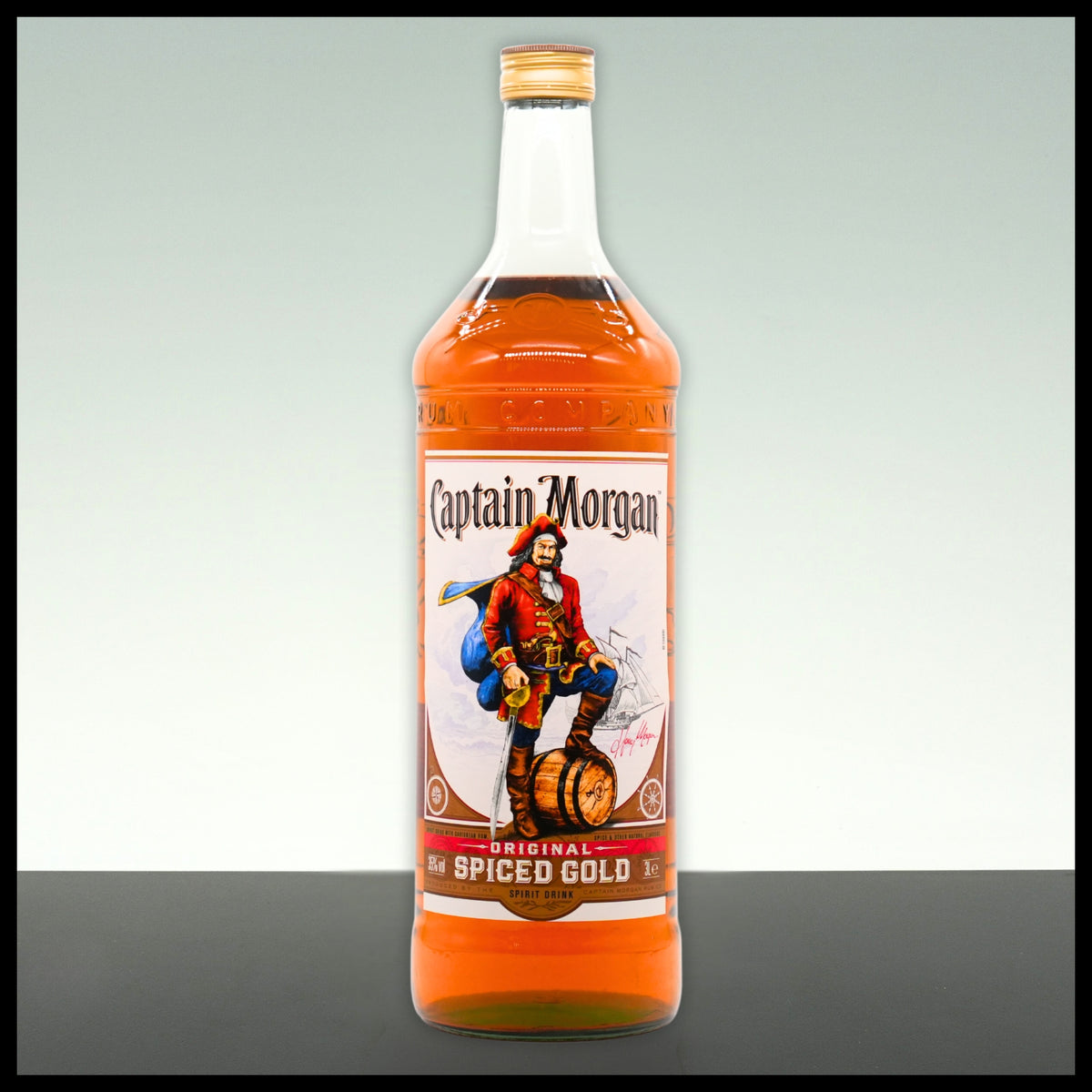 Captain Morgan Original Spiced Gold 3L - 35% Vol. - Trinklusiv