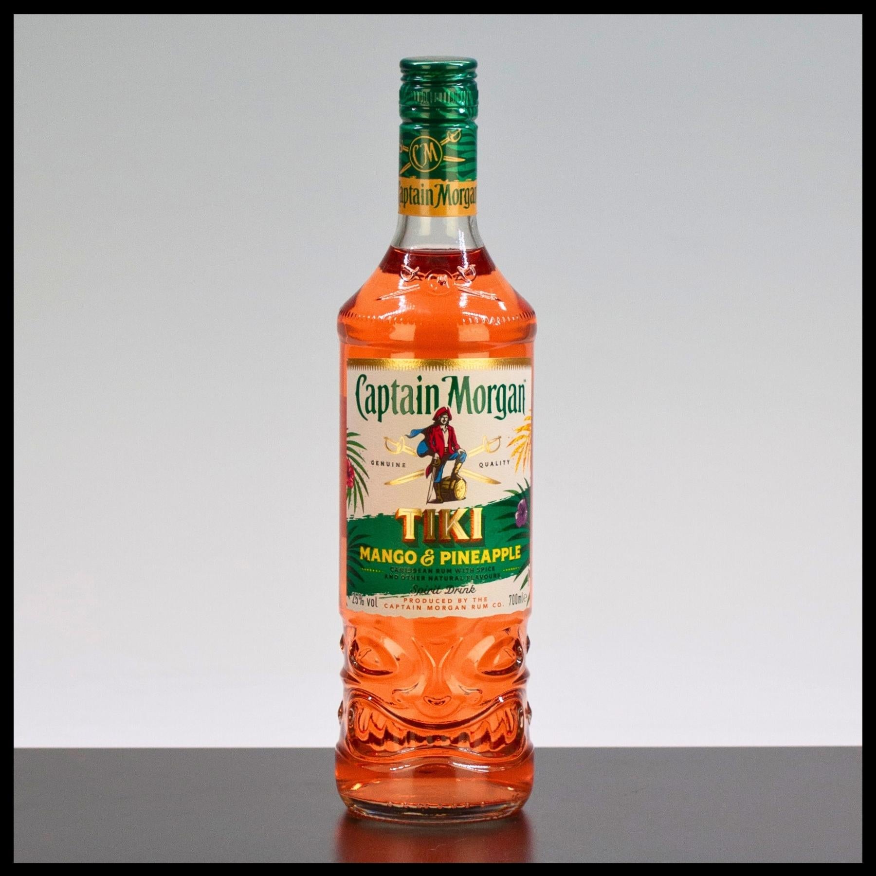 Captain Morgan Tiki Mango Pineapple 0,7L - 25% Vol. - Trinklusiv