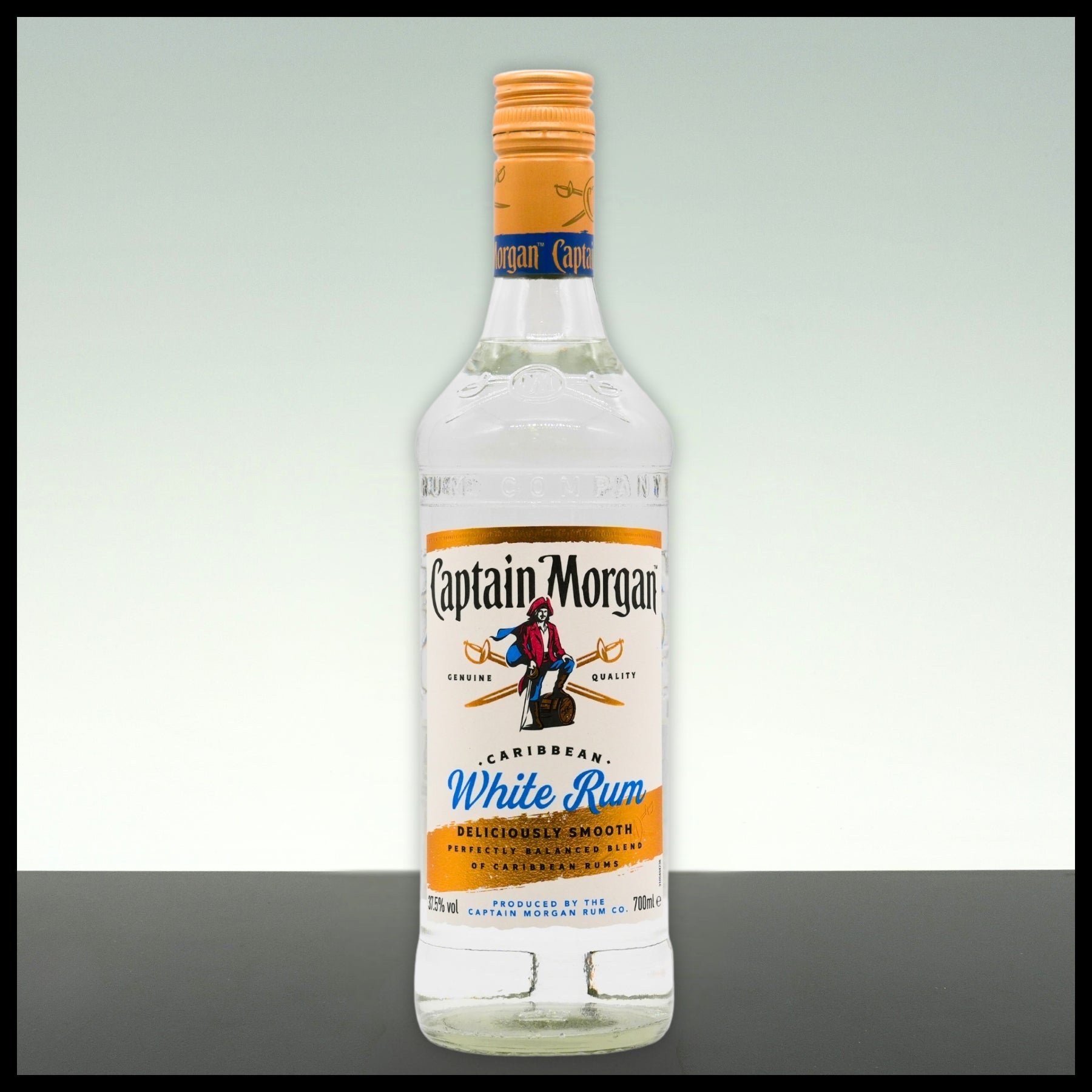 Captain Morgan White Rum 0,7L - 37,5% Vol. - Trinklusiv