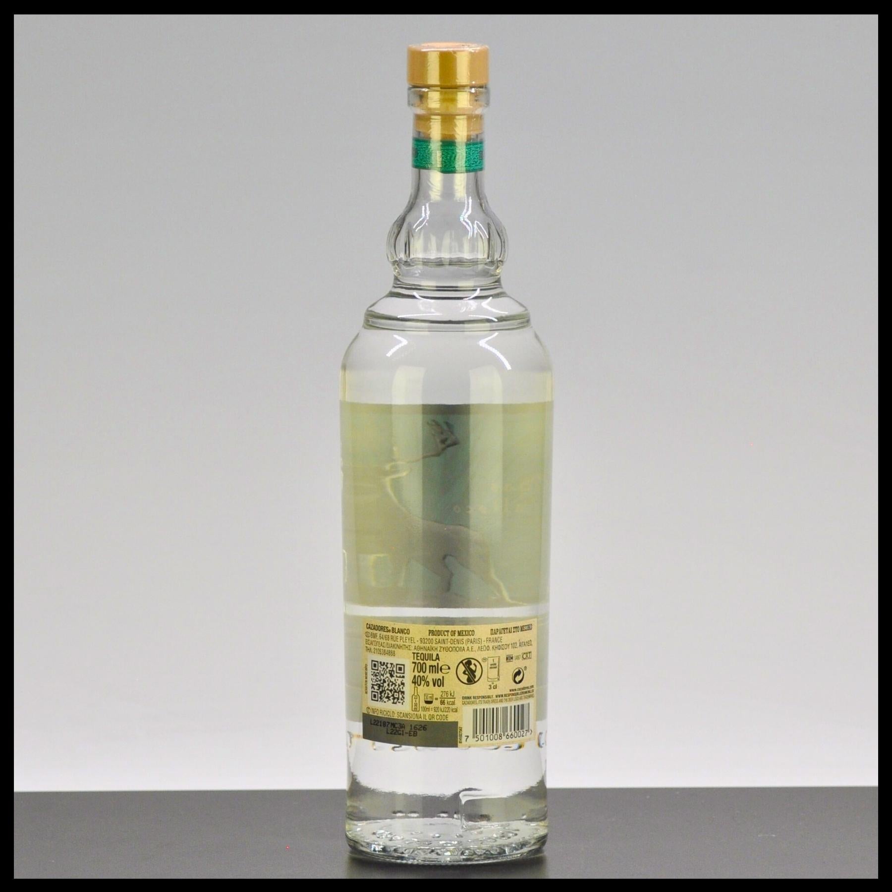 Cazadores Blanco Tequila 0,7L - 40% Vol. - Trinklusiv