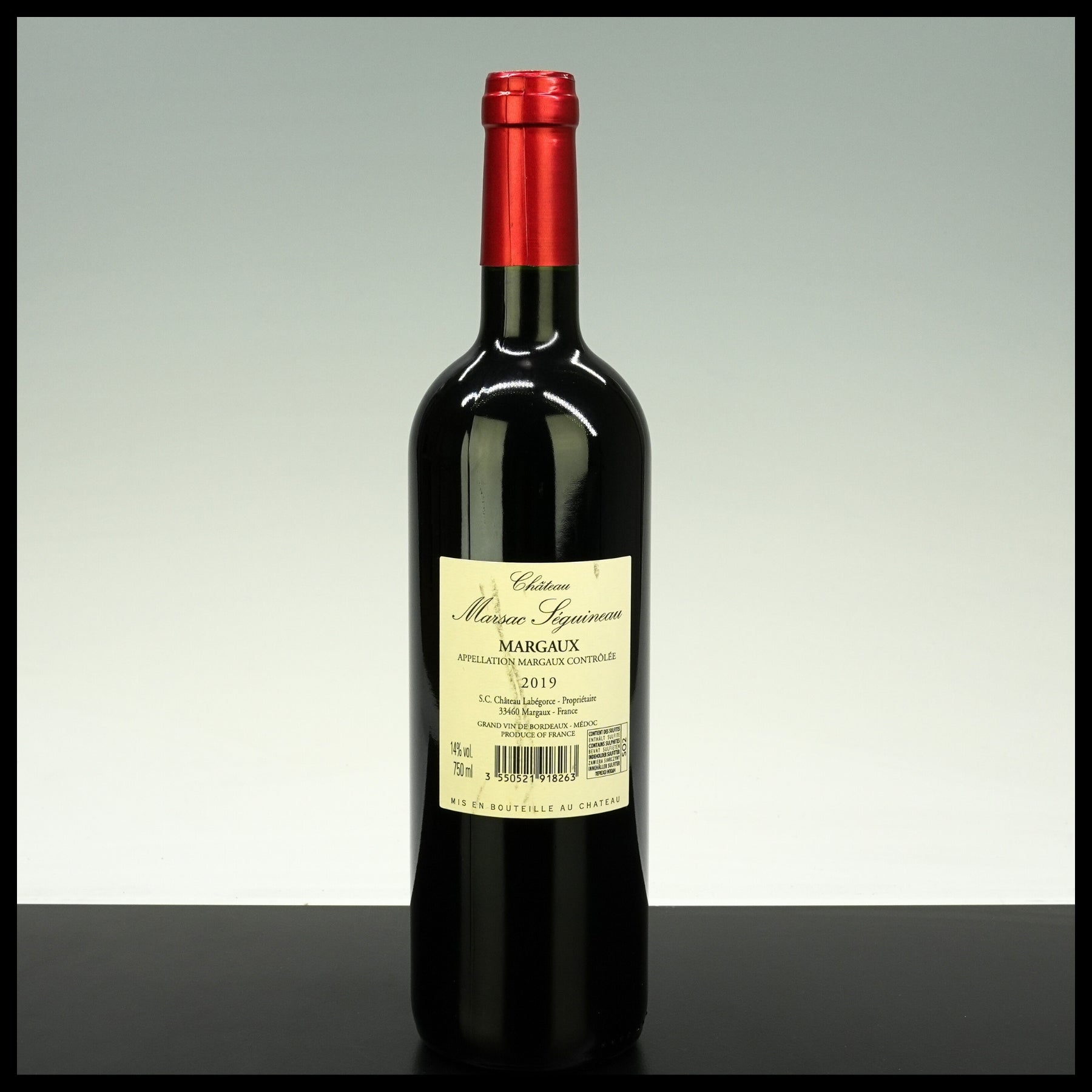 Chateau Marsac Seguineau Margaux 2019 0,75L - 14% Vol. - Trinklusiv