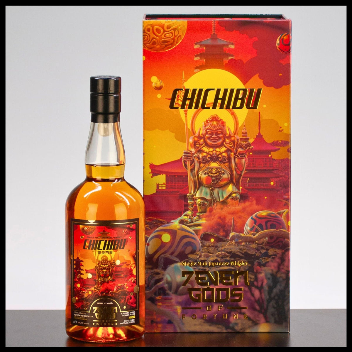 Chichibu 7EVEN Gods of Fortune Edition 4 Bishamonten 0,7L - 65,4% Vol. - Trinklusiv