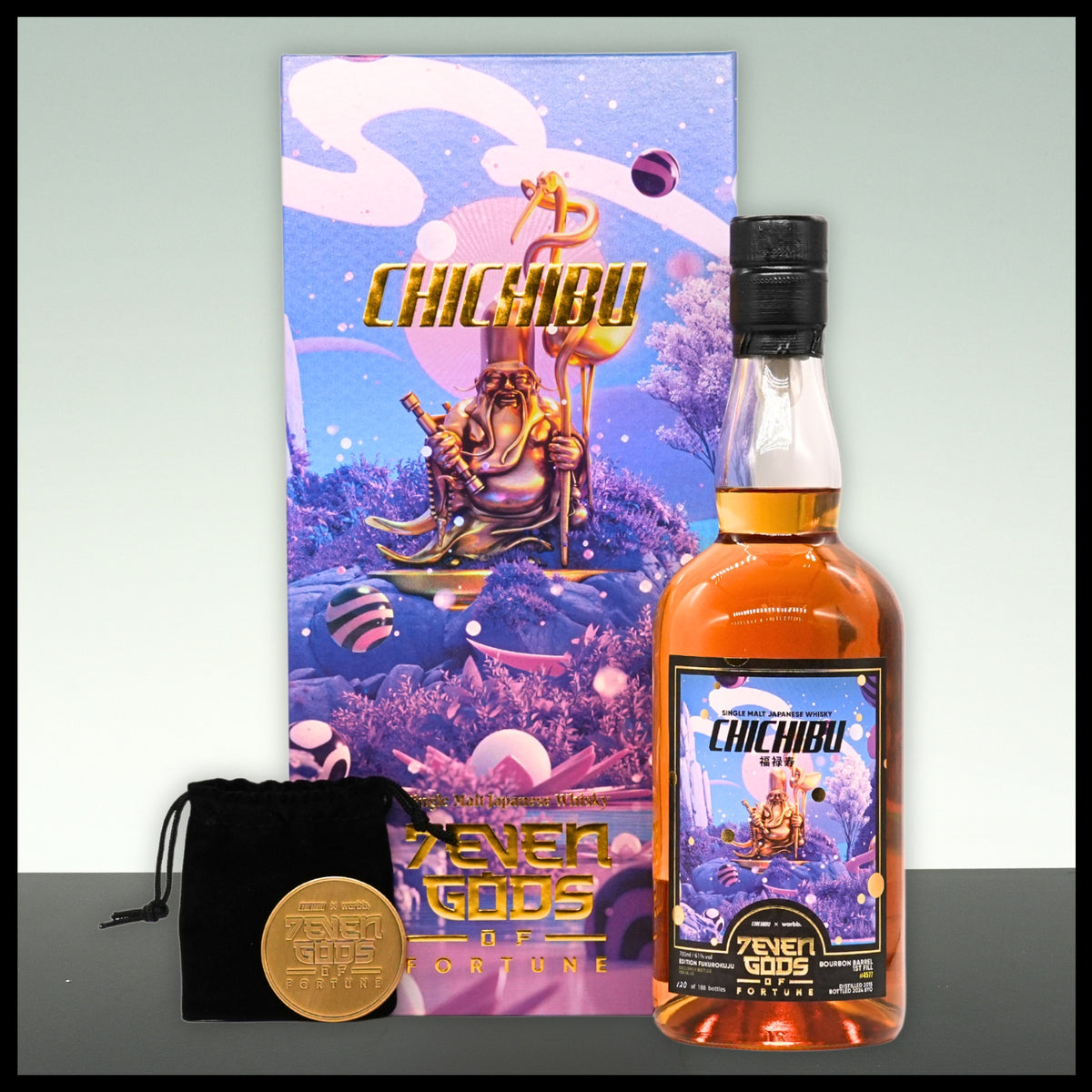 Chichibu 7EVEN Gods of Fortune Edition 5 Fukurokuju 0,7L - 61% Vol. - Trinklusiv