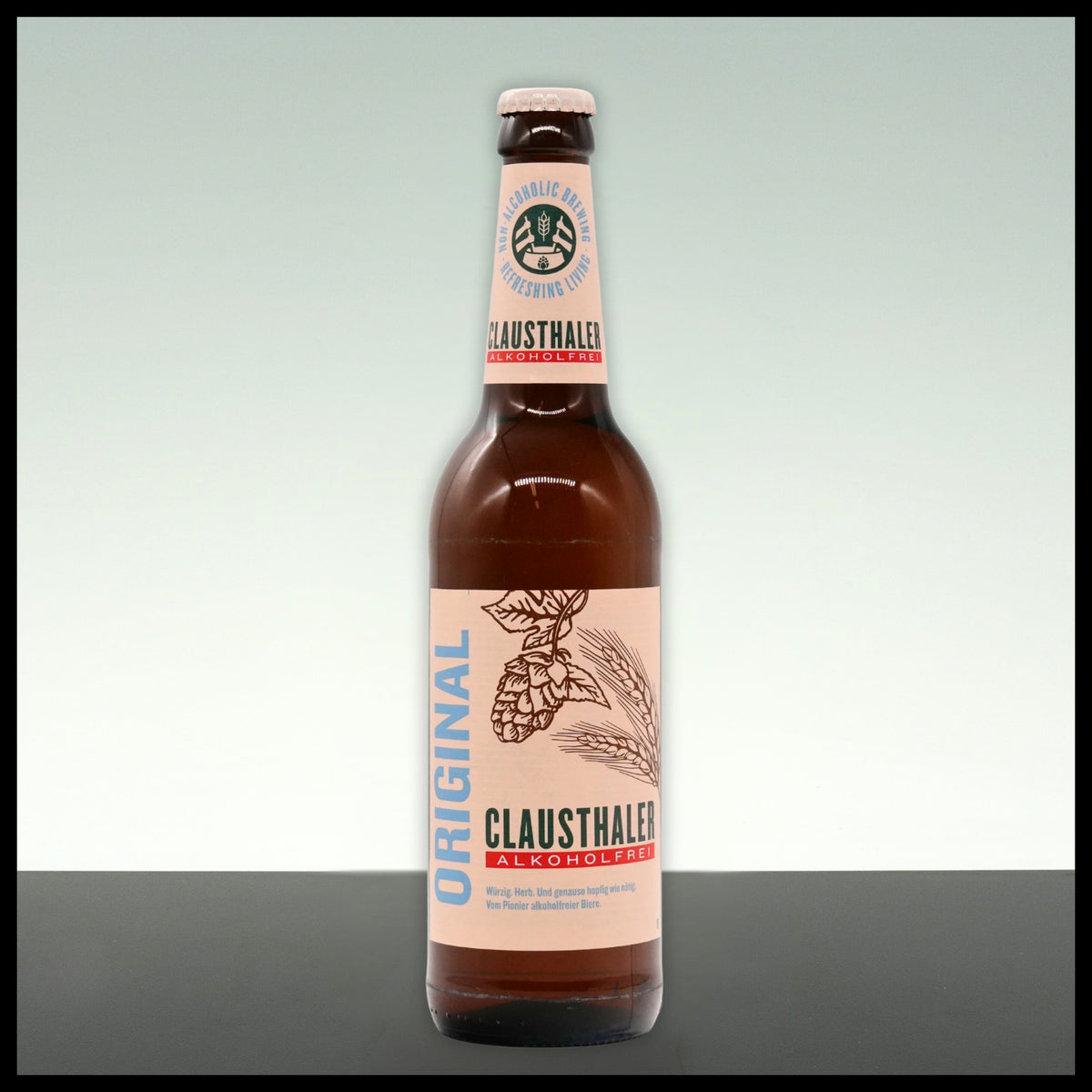 Clausthaler Alkoholfrei Original 0,5L - Trinklusiv