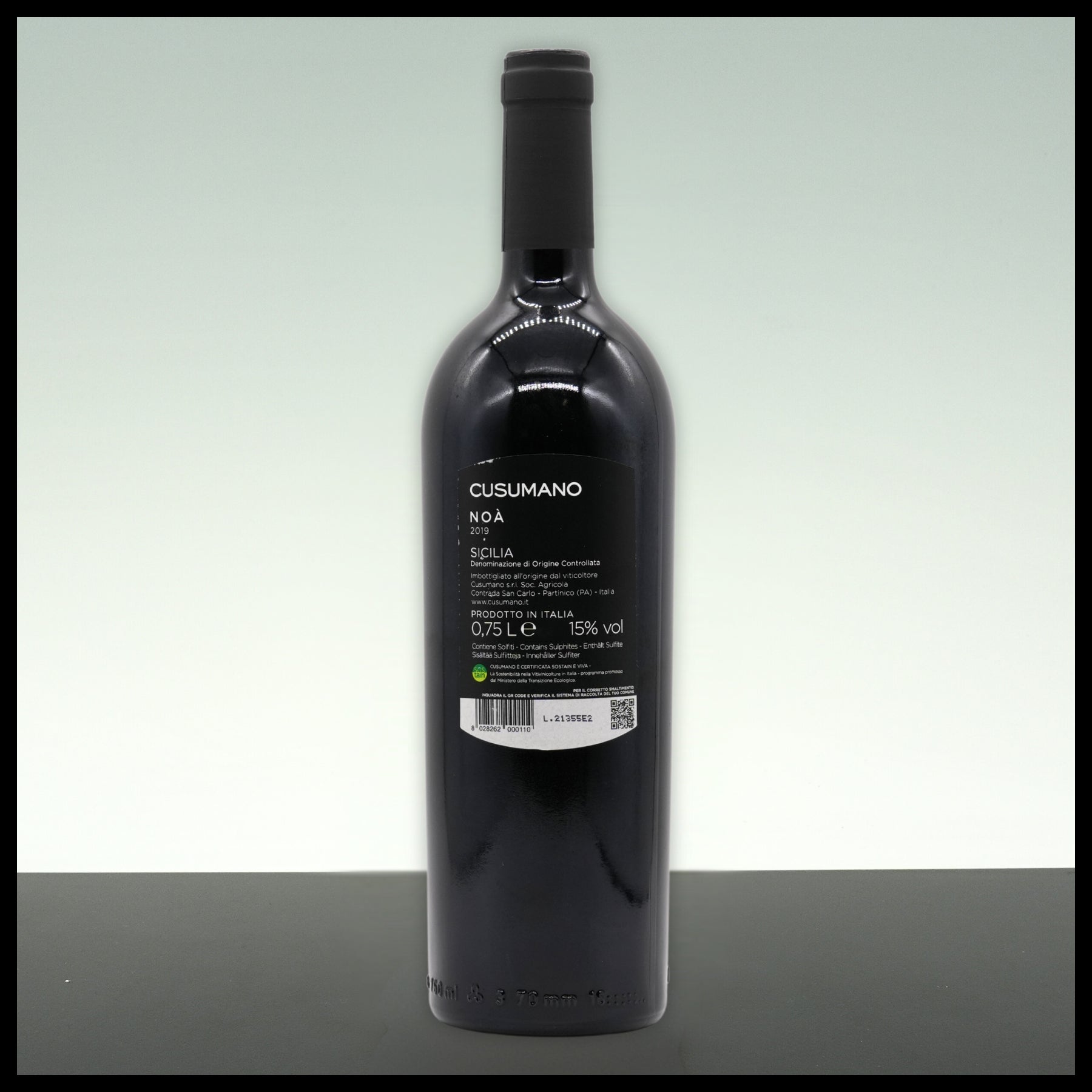 Cusumano NOÁ Sicilia DOC 2019 0,75L - 15% Vol. - Trinklusiv