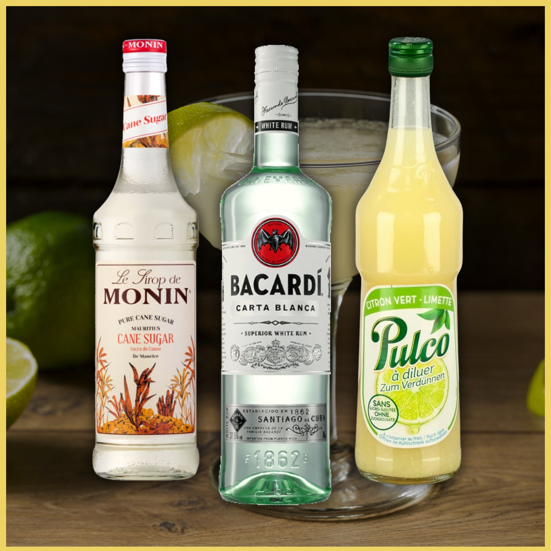rum aufbewahren Daiquiri Paket - Fertiger Cocktail
